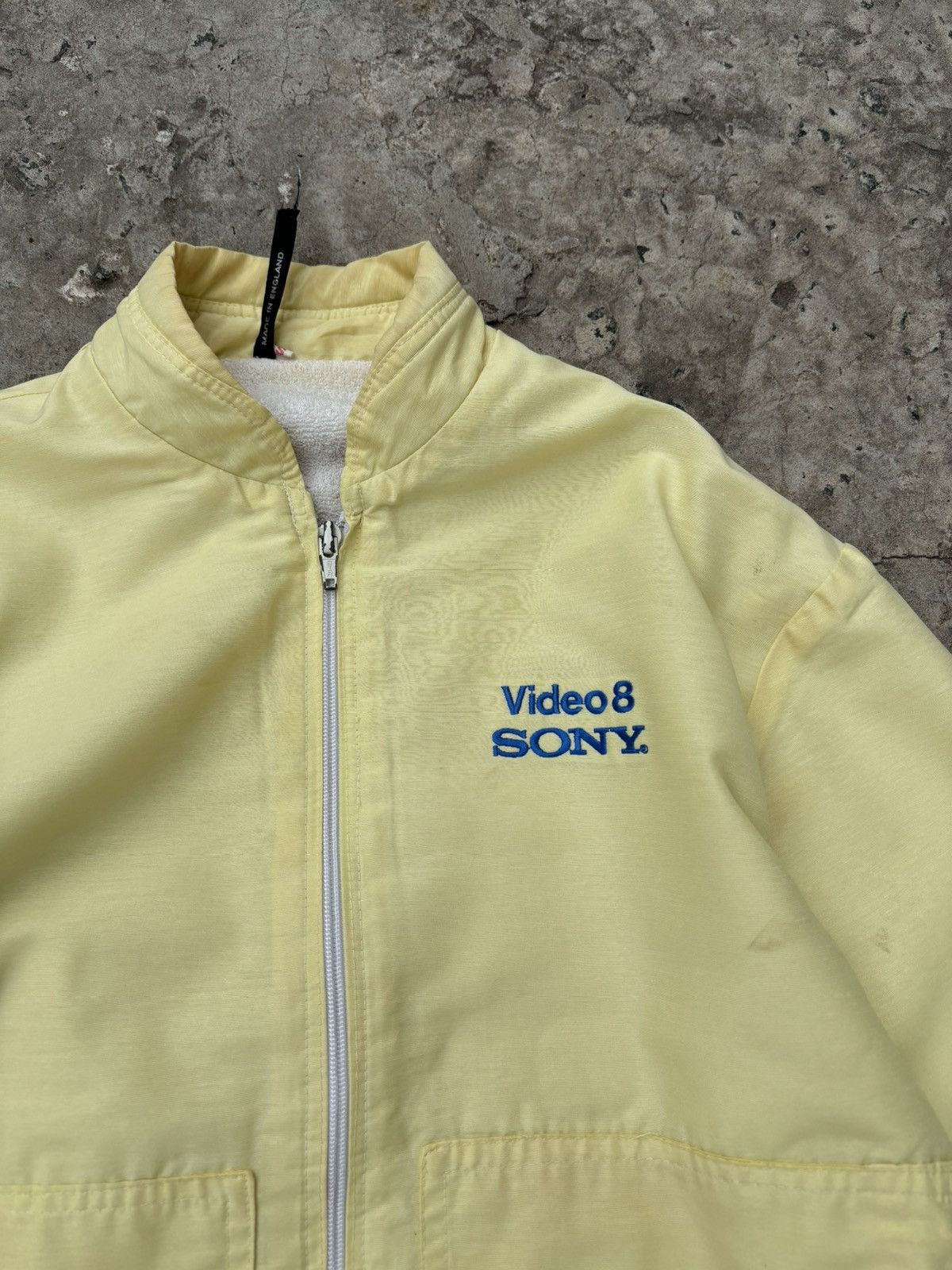 Japanese Brand Rare Vintage 90s Sony Video8 Handycam Yellow Jacket Size US M / EU 48-50 / 2 - 3 Thumbnail