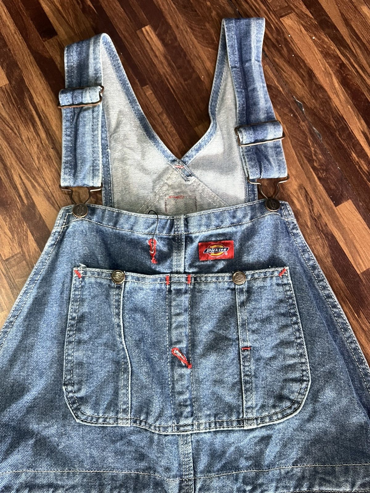 Dickies × Vintage Overall Diskies Jeans Size US 34 / EU 50 - 2 Thumbnail