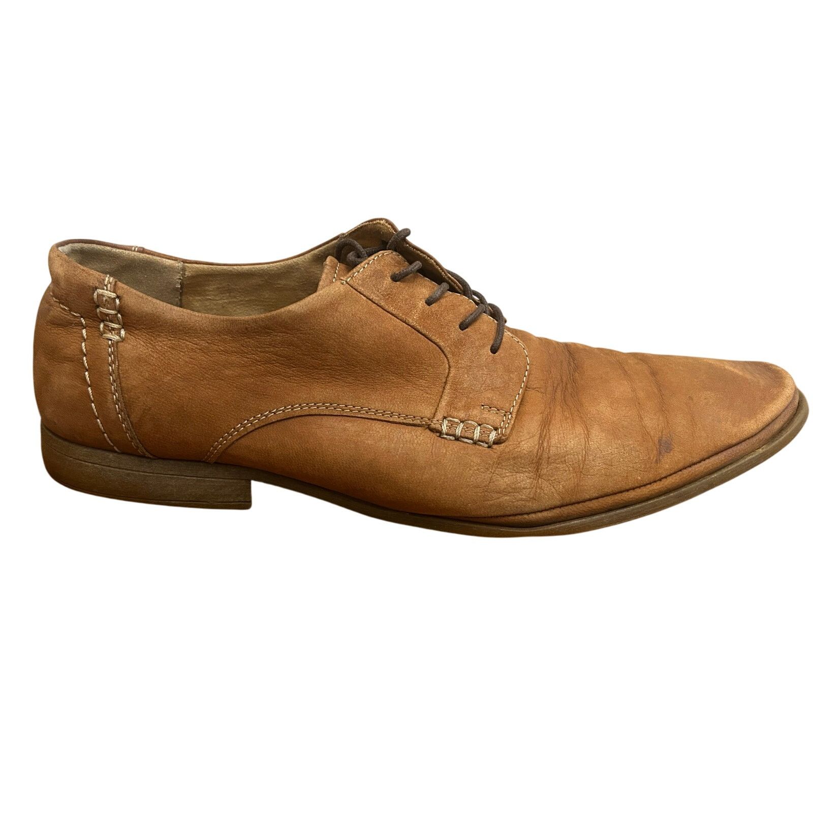 Other Lasocki Tan Leather Oxford Dress Shoes EU 45 Size US 11 / EU 44 - 1 Thumbnail