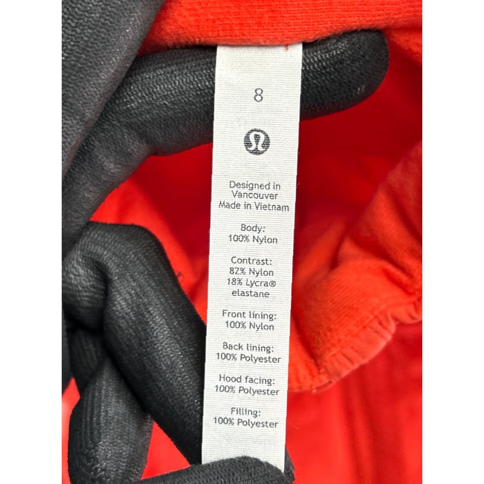 Lululemon Lululemon Another Mile Vest Jacket Womens 8 Red Full Zip Running Activewear Size M / US 6-8 / IT 42-44 - 3 Thumbnail