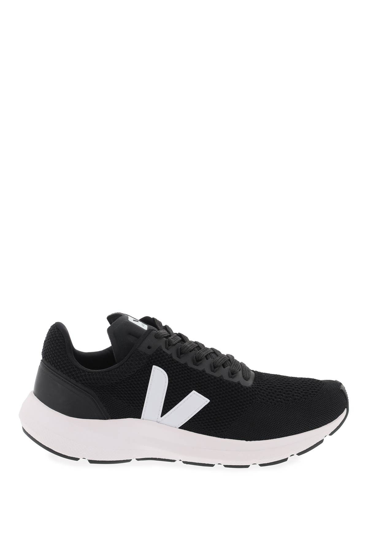 image of Veja Marlin V-Knit Shoes in Black White, Men's (Size 10)