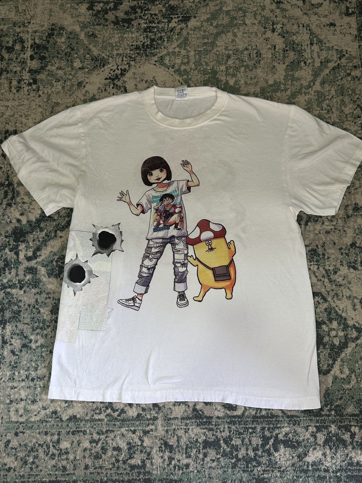 Anime Anime Japan Azuki Inio Asano White T shirt Size US M / EU 48-50 / 2 - 2 Thumbnail