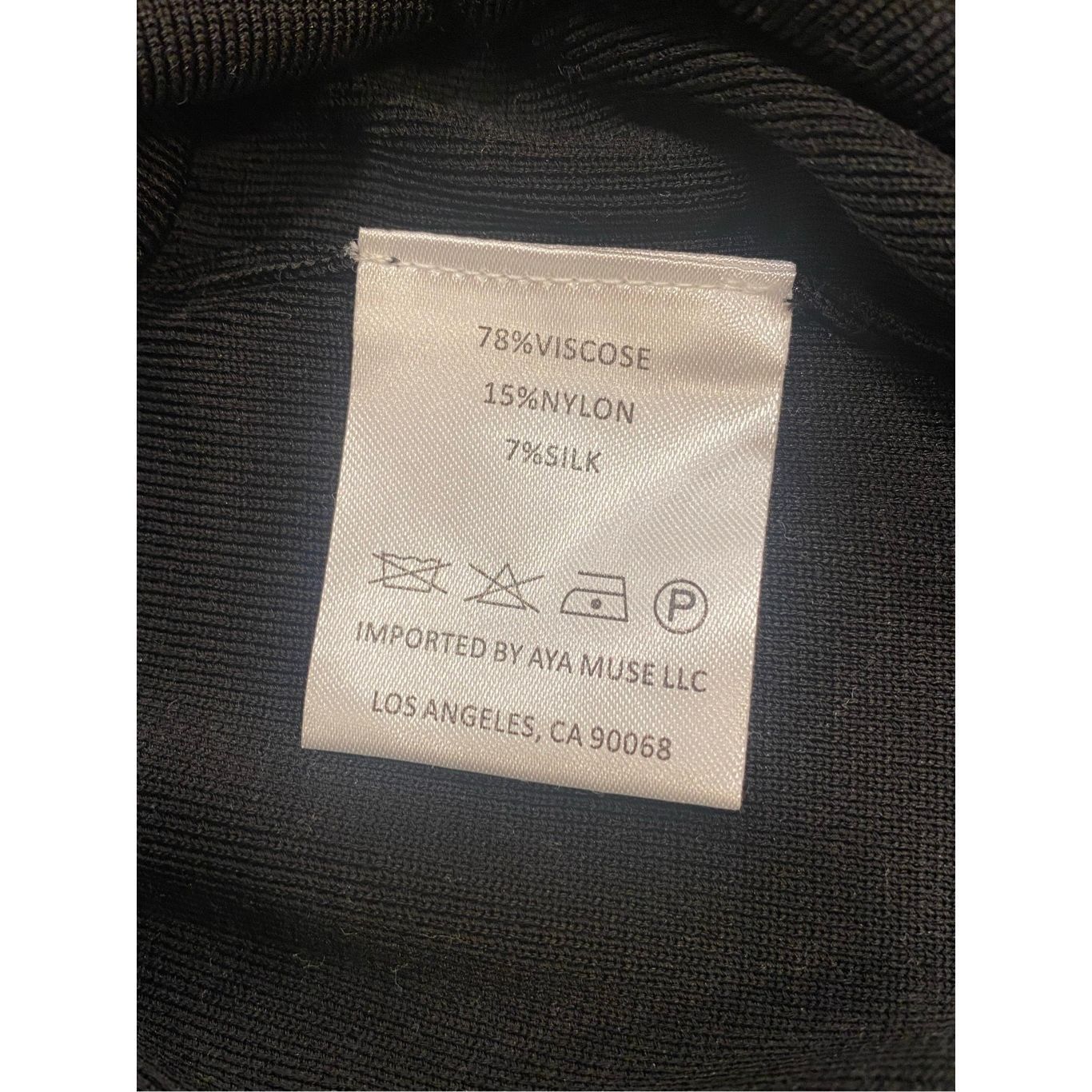 AYA MUSE AYA MUSE Lero Black Dress Size Small With Tags Defect Size S / US 4 / IT 40 - 10 Thumbnail