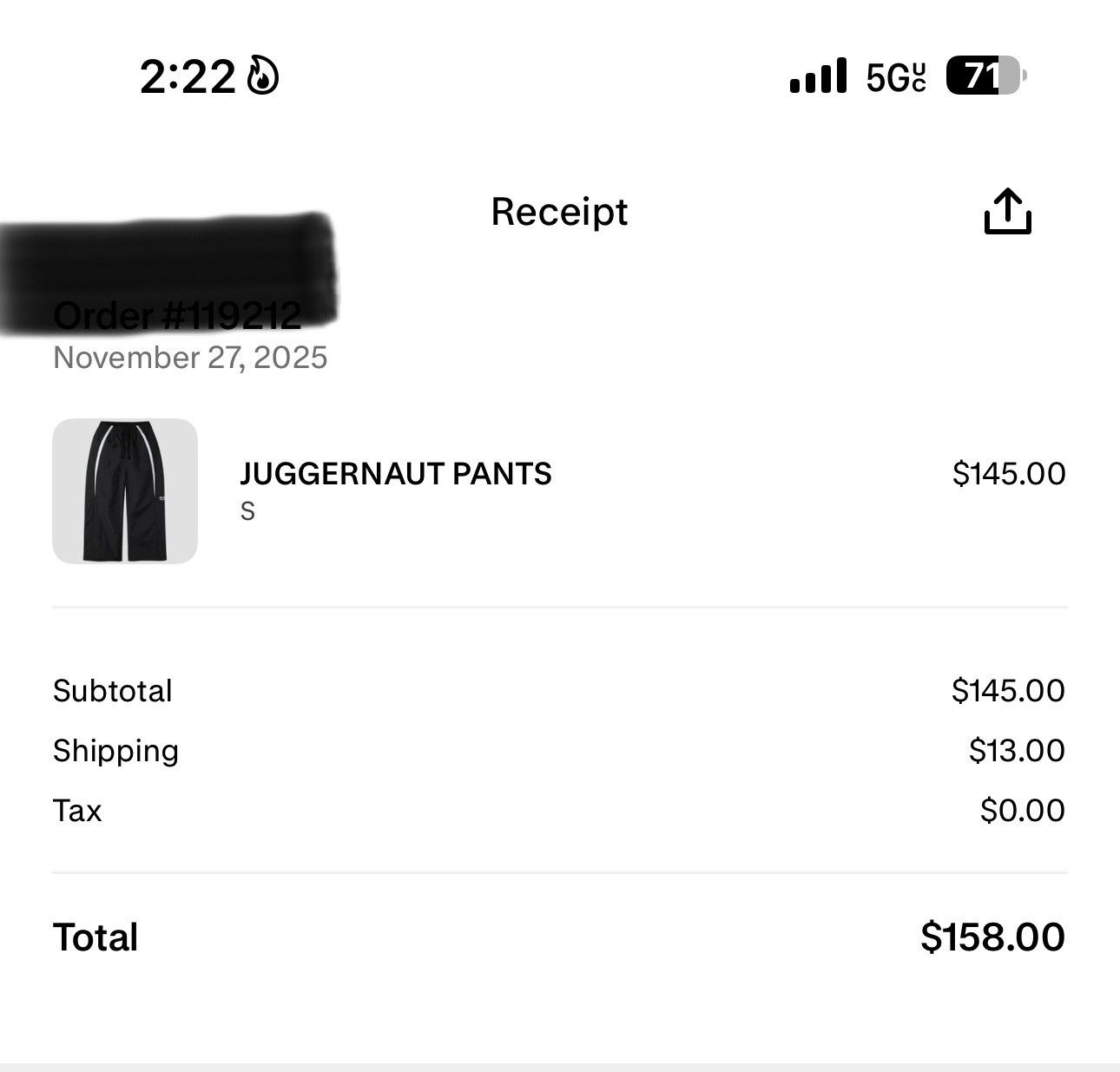 HMDD HMDD JUGGERNAUT PANTS SZ S Size US 30 / EU 46 - 7 Thumbnail
