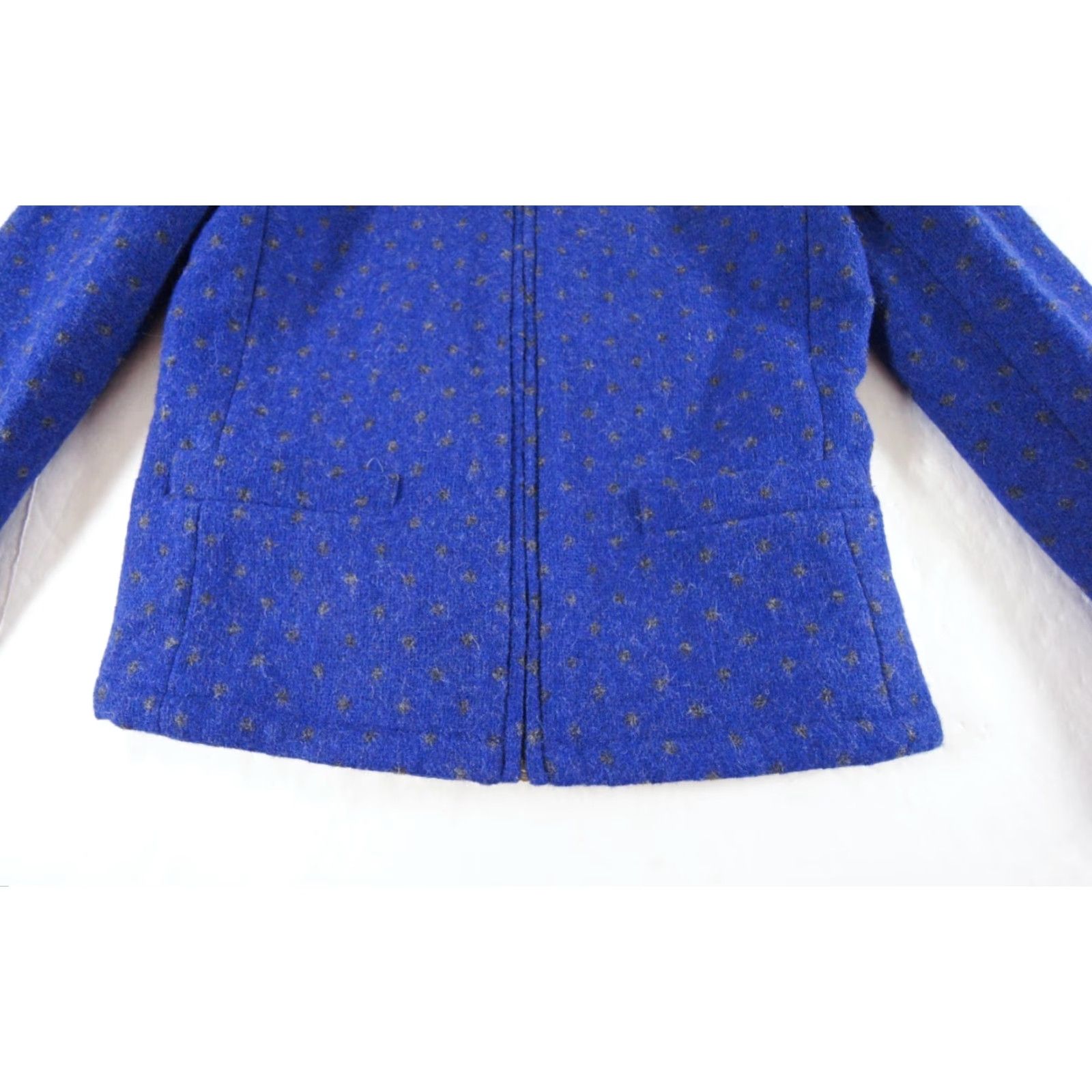 Brooks Brothers Brooks Brothers Womens Blazer Size 0 Blue Wool Full Zip Regular Fit Size XS / US 0-2 / IT 36-38 - 4 Thumbnail
