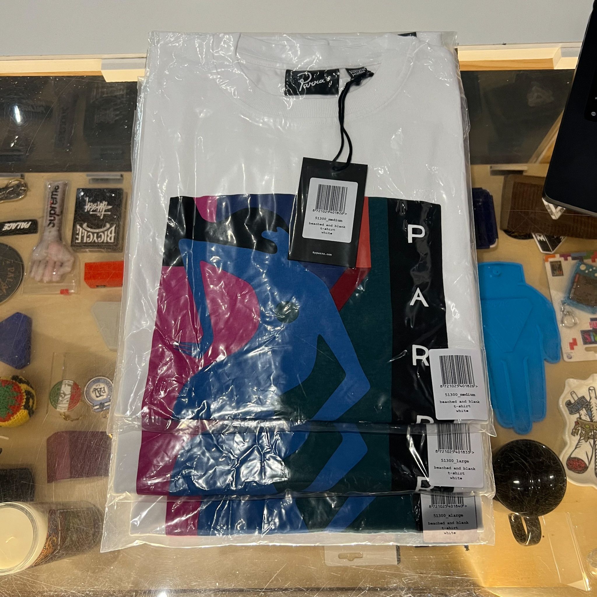 By Parra By Parra Beached And Blank Tee White • M Size US M / EU 48-50 / 2 - 2 Thumbnail