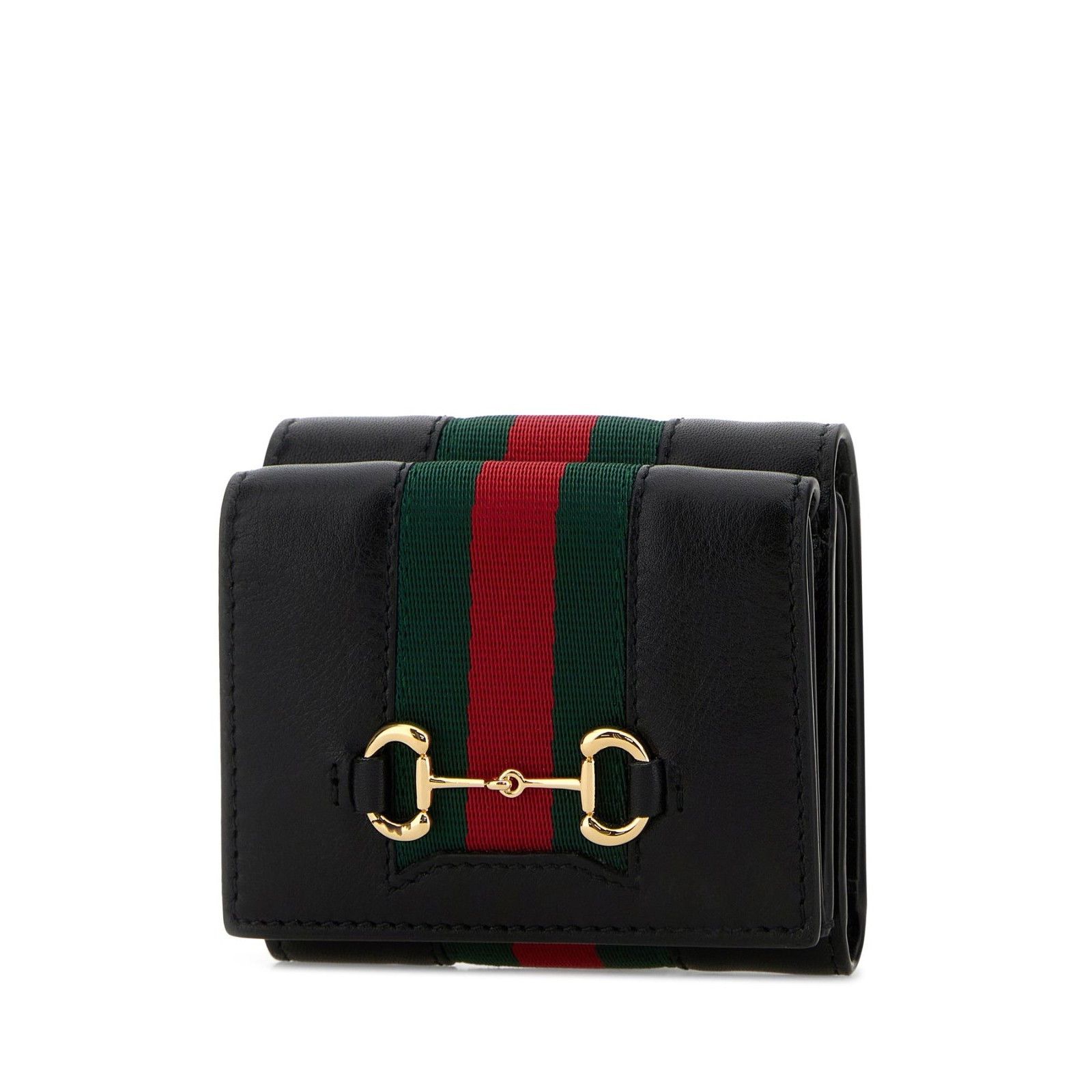 Gucci GUCCI Black Leather Wallet New & Authentic Size ONE SIZE - 2 Thumbnail