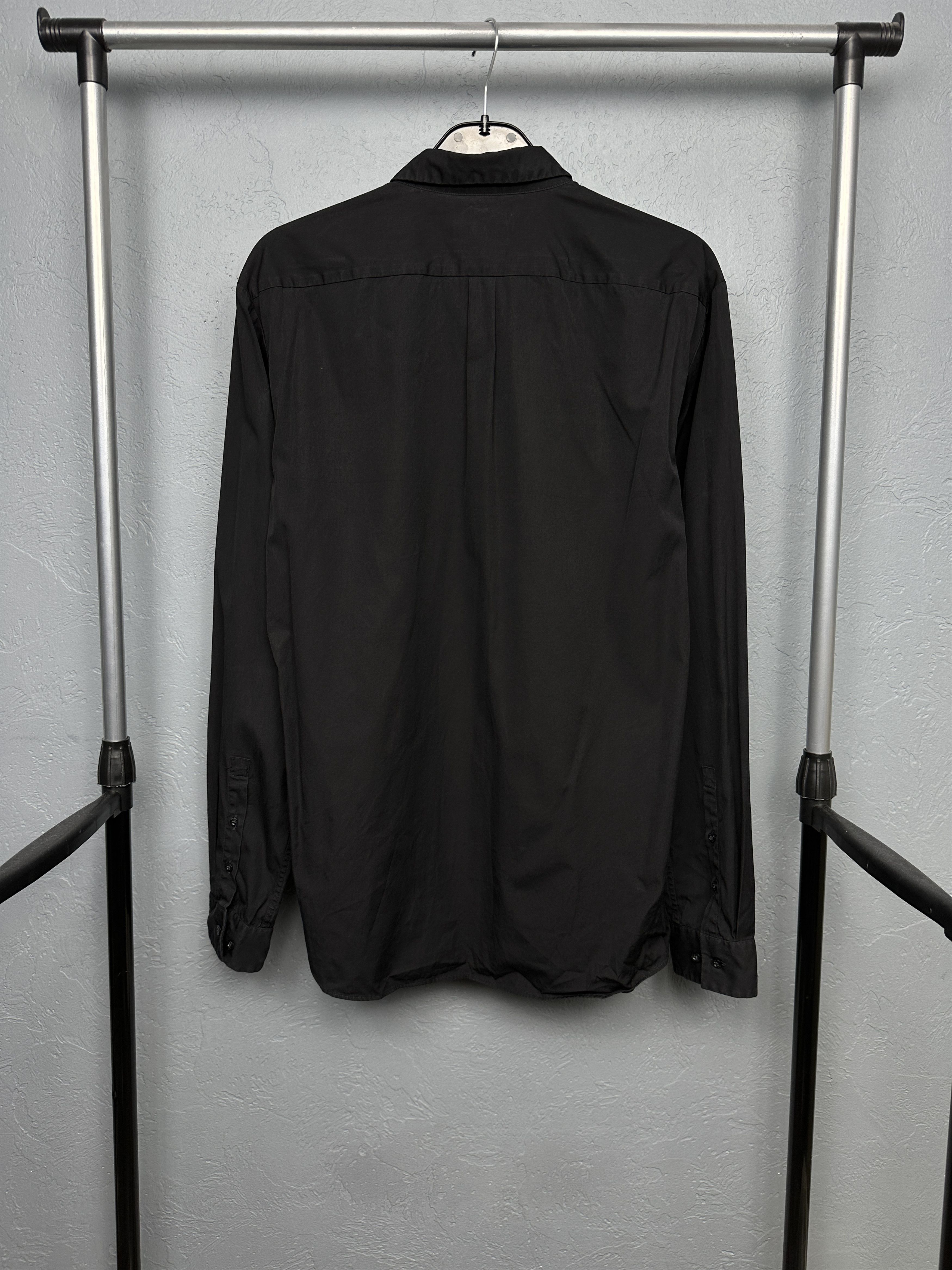 Hugo Boss Hugo Boss Mens Long Sleeve Black Shirt Slim Fit Size US L / EU 52-54 / 3 - 7 Thumbnail