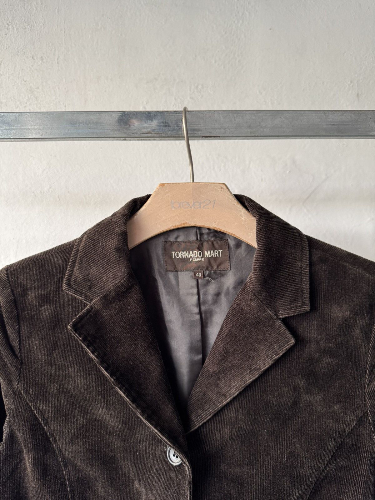 If Six Was Nine 2000s tornado mart femme japan corduroy button blazer Size US XS / EU 42 / 0 - 4 Thumbnail