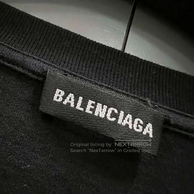 Balenciaga Balenciaga Cartoon Earth Print T-shirt. Size US XXL / EU 58 / 5 - 3 Thumbnail