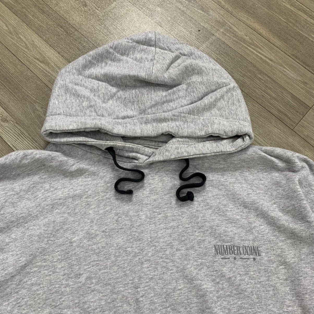 Number (N)ine Vintage Number (N)ine Denim Music Spell Out Grey Hoodie Size US M / EU 48-50 / 2 - 4 Thumbnail