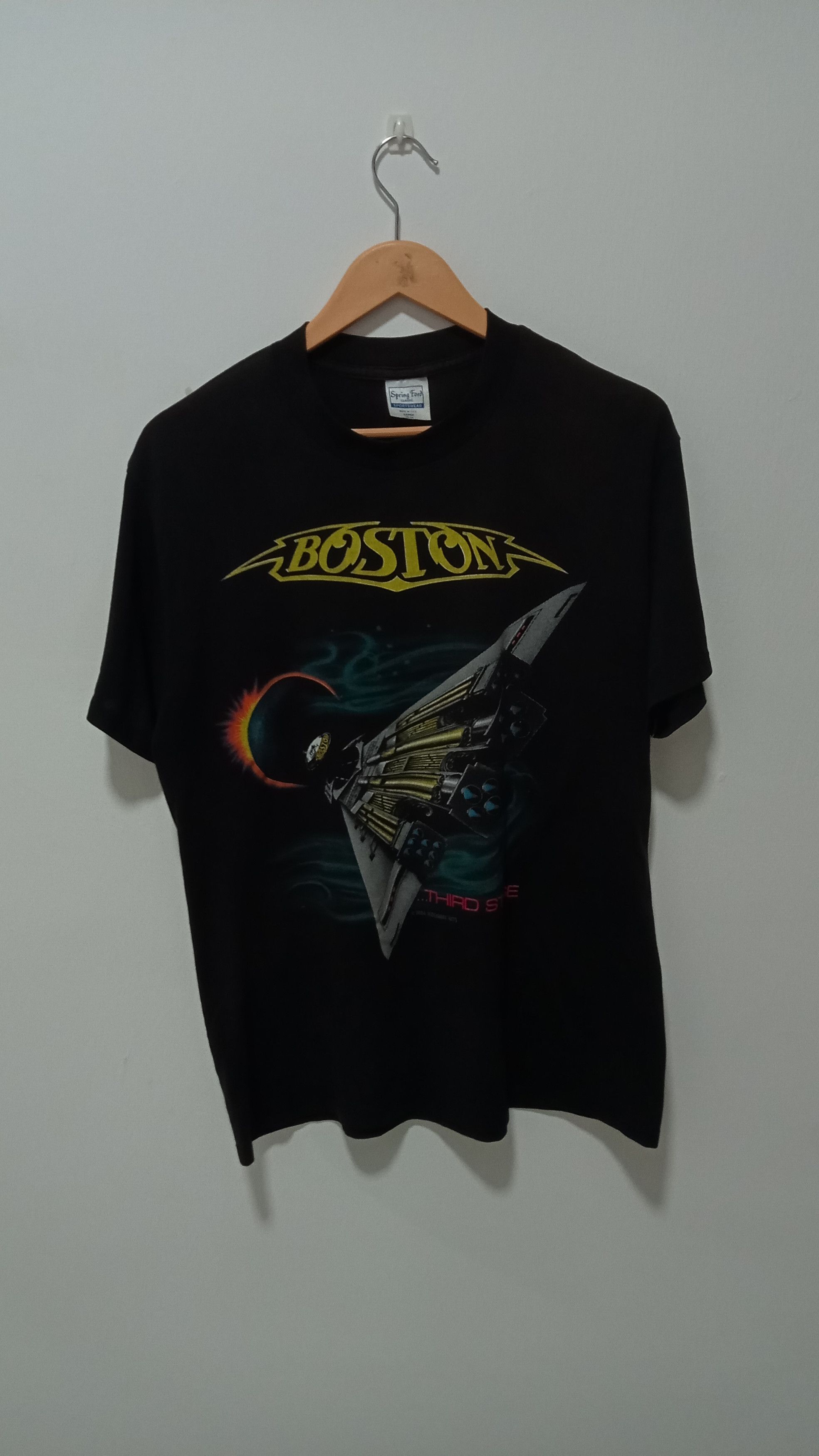 Vintage Vintage Boston Band 80an Size US L / EU 52-54 / 3 - 1 Thumbnail