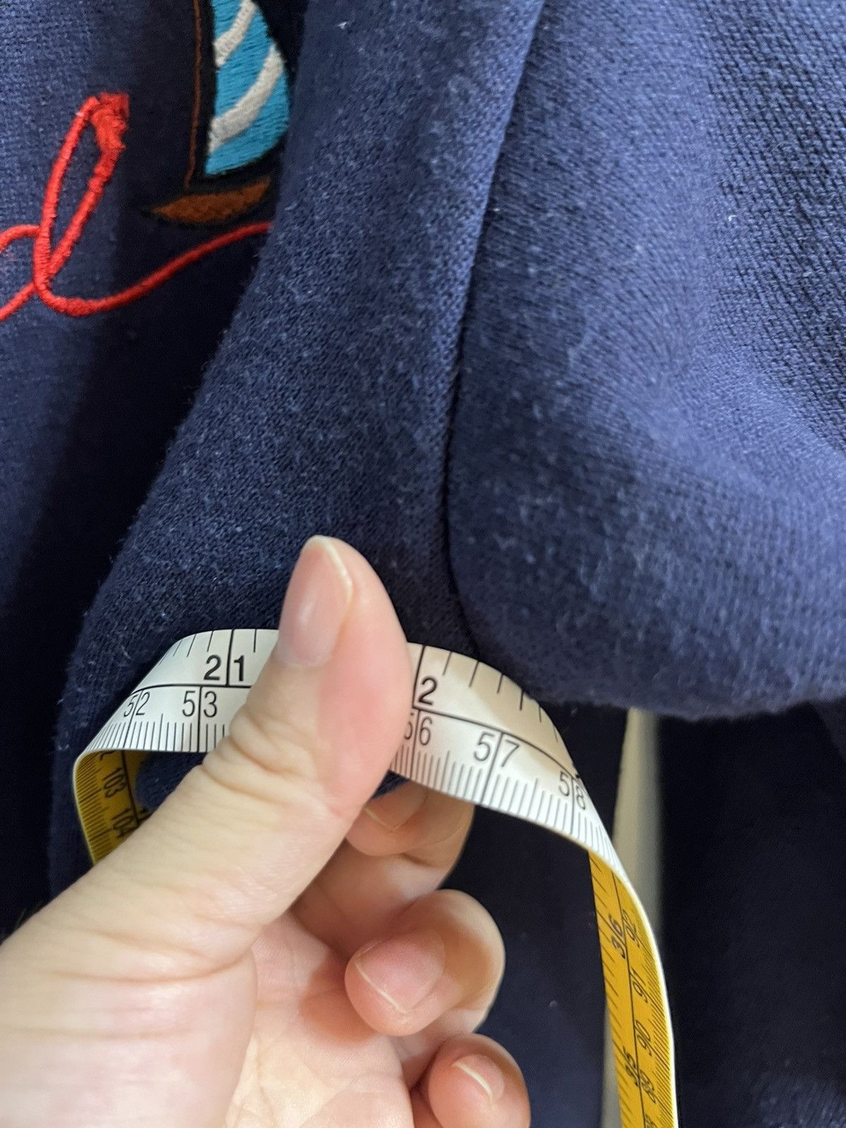 Delta VTG Sweatshirt USA Made Maryland Navy Blue Pullover Fleece Size US L / EU 52-54 / 3 - 7 Thumbnail