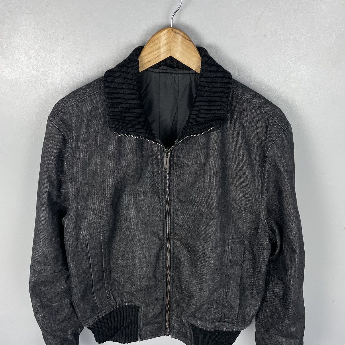Z Zegna 🔥Rare🔥 Z Zegna denim bomber jacket lampo y2k Size US L / EU 52-54 / 3 - 3 Thumbnail