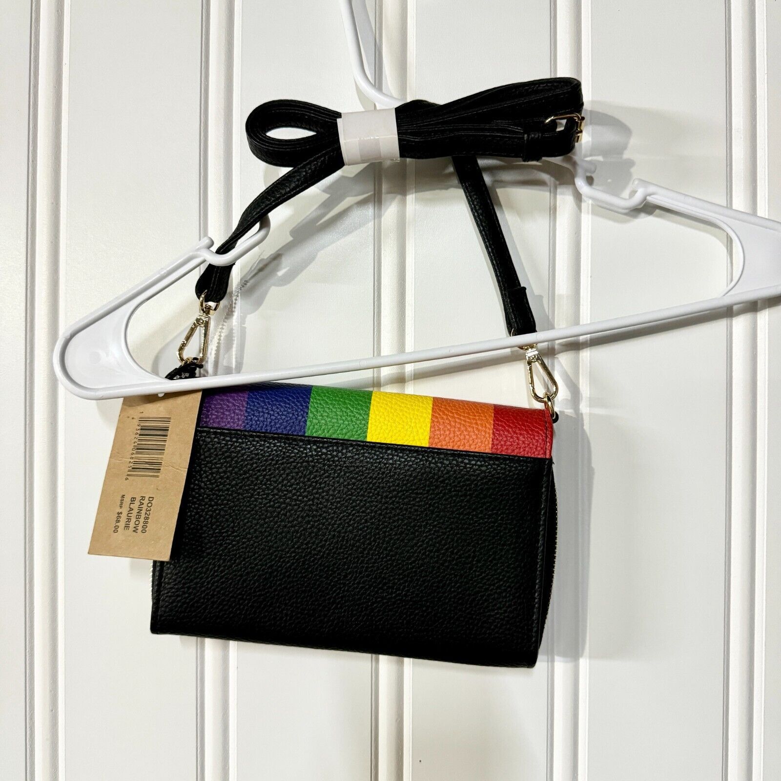 Steve Madden Steve Madden Rainbow Blaurie Flap Crossbody Purse Handbag Size ONE SIZE - 4 Thumbnail