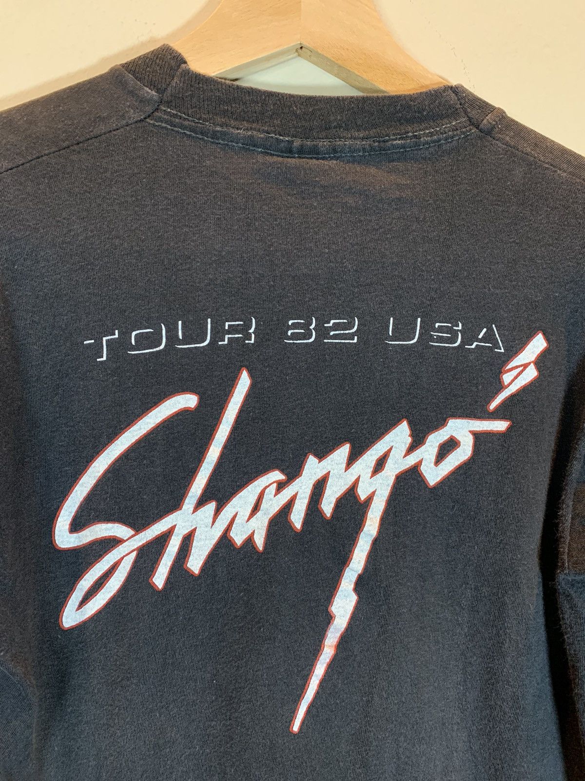 Band Tees × Vintage *RARE* Vintage 1982 Carlos Santana Shangó Tour Art T-Shirt S Size US S / EU 44-46 / 1 - 4 Thumbnail