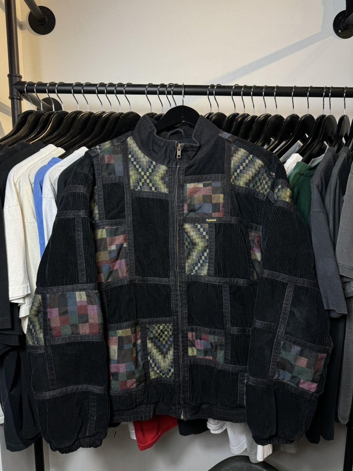 ジャケット・アウター supreme Corduroy Patchwork Denim Jacket Supreme Corduroy Patchwork Denim Jacket (FW18) - $238