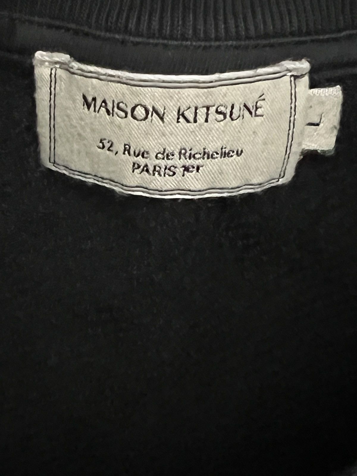 Maison Kitsune Maison Kitsune Sweatshirt L Size US L / EU 52-54 / 3 - 5 Thumbnail