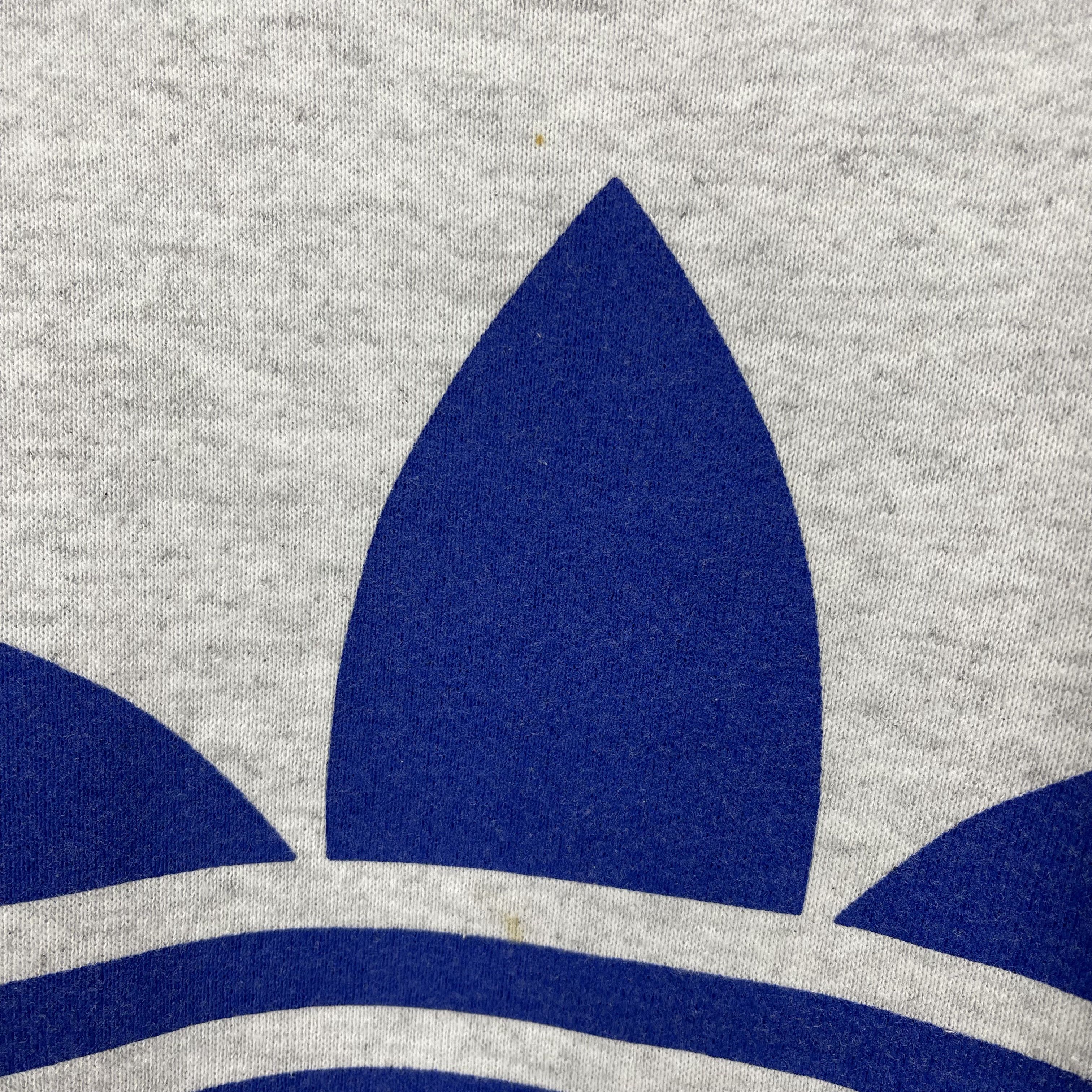 Adidas 80-90s Vintage ADIDAS Crew Neck Sweatshirt #1312/AT Size US L / EU 52-54 / 3 - 8 Thumbnail