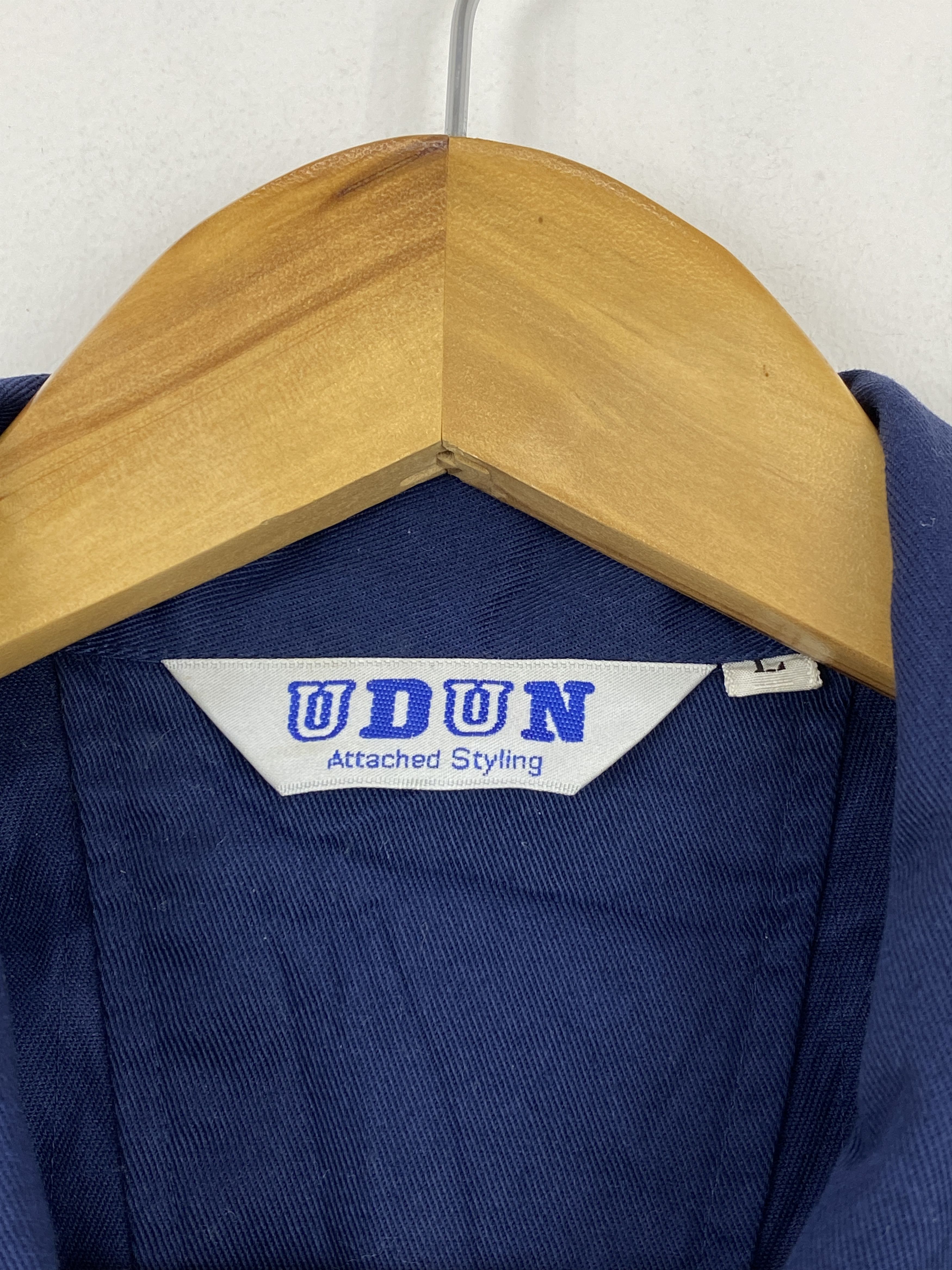 Japanese Brand Vintage Japanese Workwear Hitachi Workers Denim Jacket J1782 Size US L / EU 52-54 / 3 - 8 Thumbnail