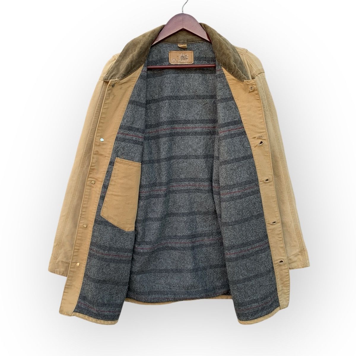 Levi's VINTAGE LEVIS USA 70742-62 DUCK CANVAS CHORE JACKET BLANKET Size US XL / EU 56 / 4 - 5 Thumbnail