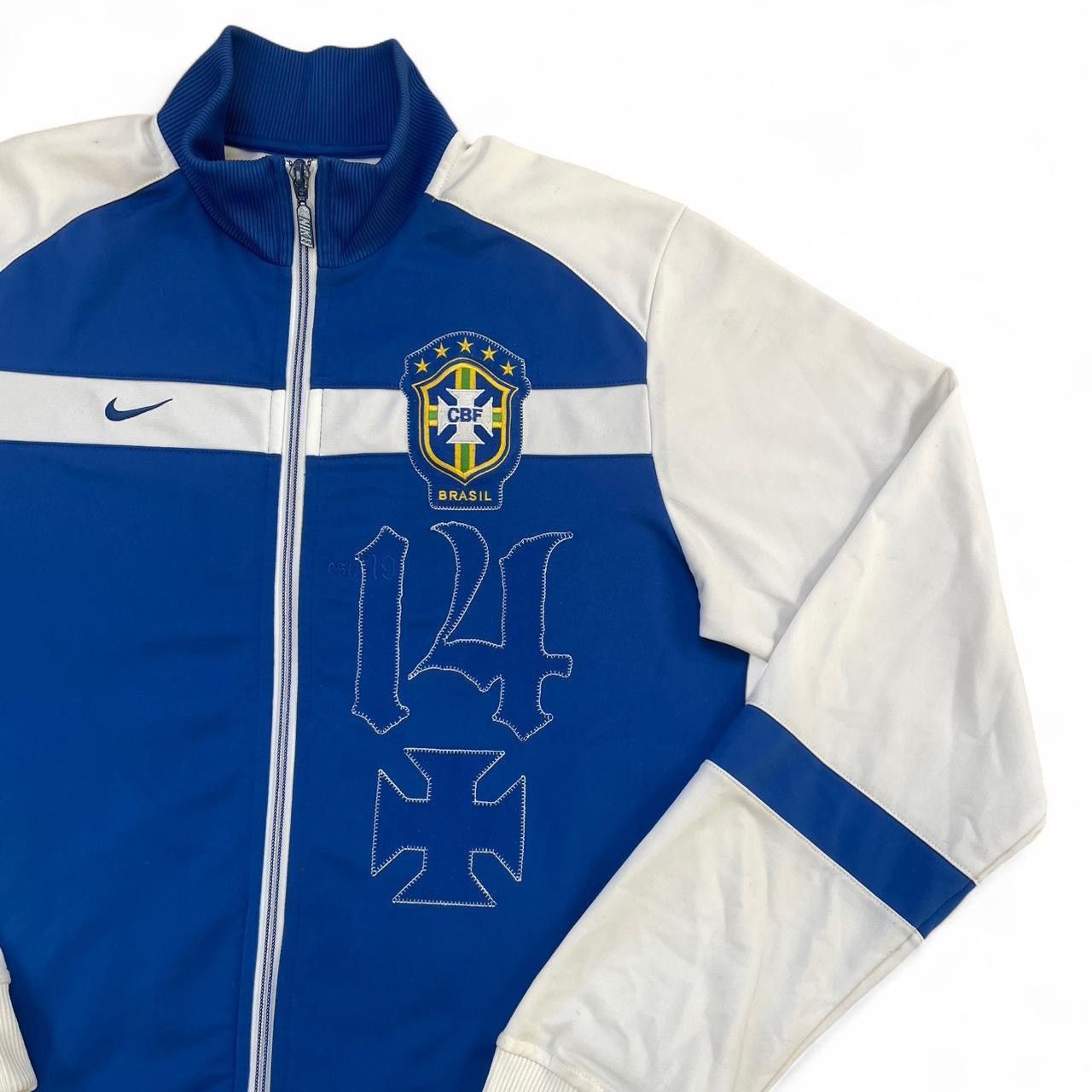 Nike Vintage Nike Brazil Track Top Size US M / EU 48-50 / 2 - 2 Thumbnail