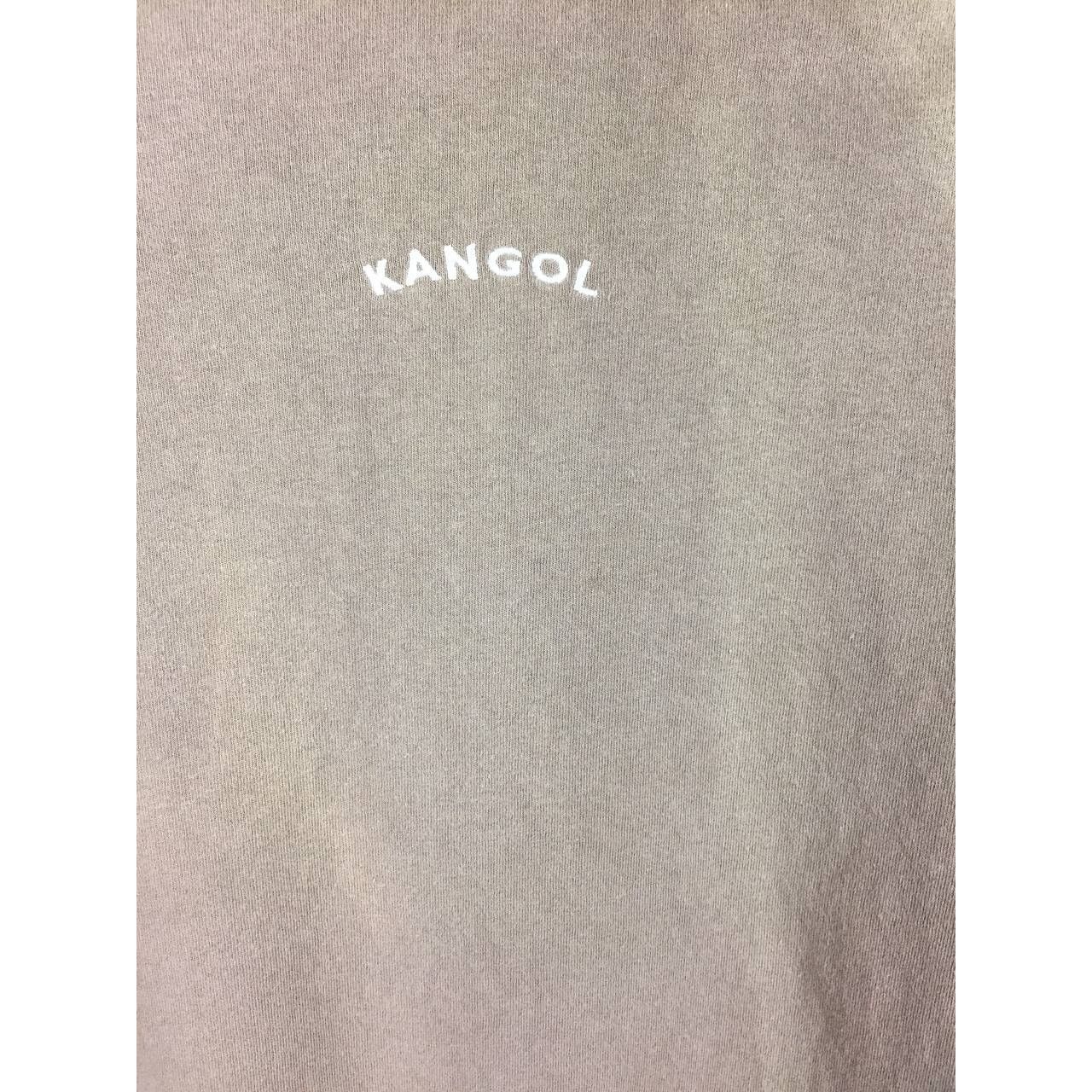 Kangol × Vintage Kangol Spell Out Logo Curved Hem Oversized Longsleeve Tee Size US L / EU 52-54 / 3 - 8 Thumbnail