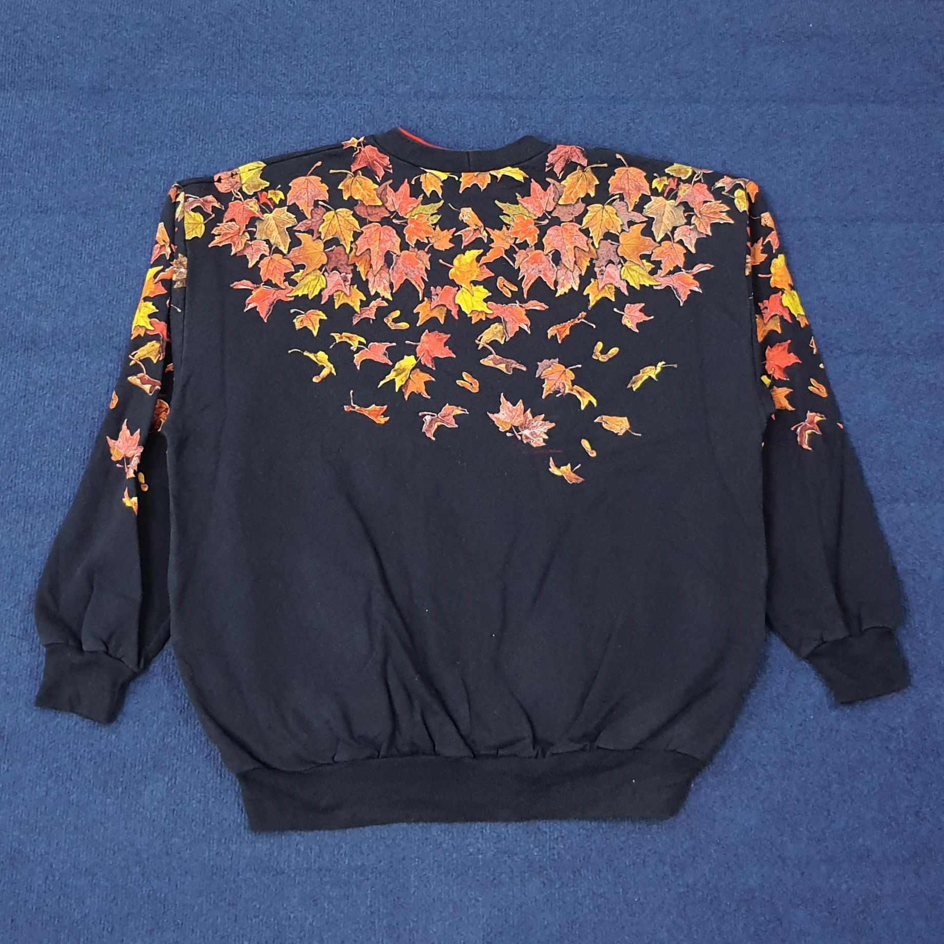 Vintage Vintage Art Unlimited Autumn Sweatshirt C262N27 Size US L / EU 52-54 / 3 - 4 Thumbnail