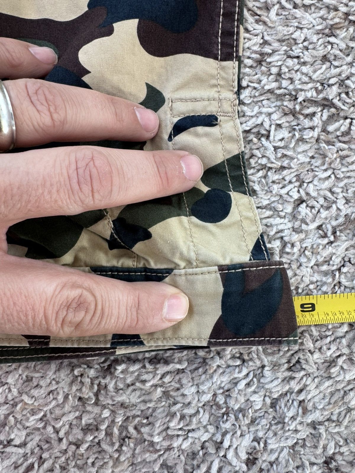 Bape Bape Camo cargo cropped pants XL Size US 36 / EU 52 - 13 Thumbnail