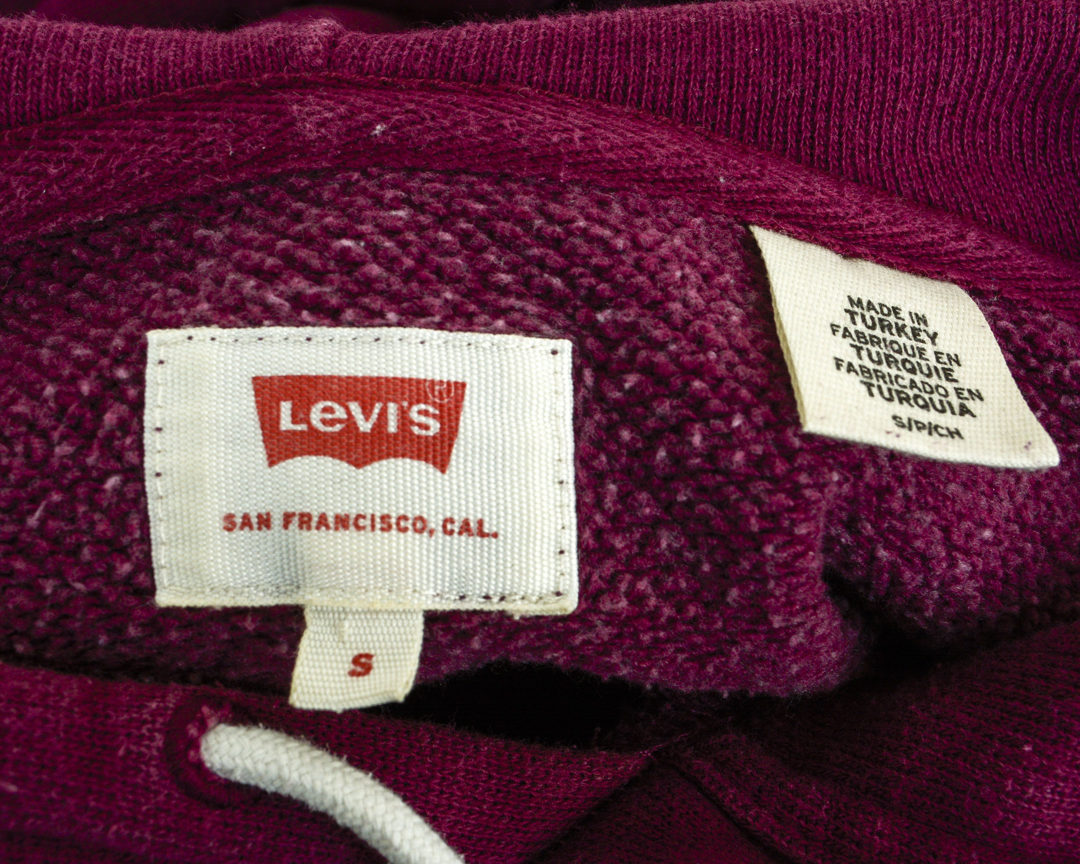 Levi's Men Logo Cotton Hoodie S Sweatshirt Pullover Jumper Casual Size US S / EU 44-46 / 1 - 4 Thumbnail