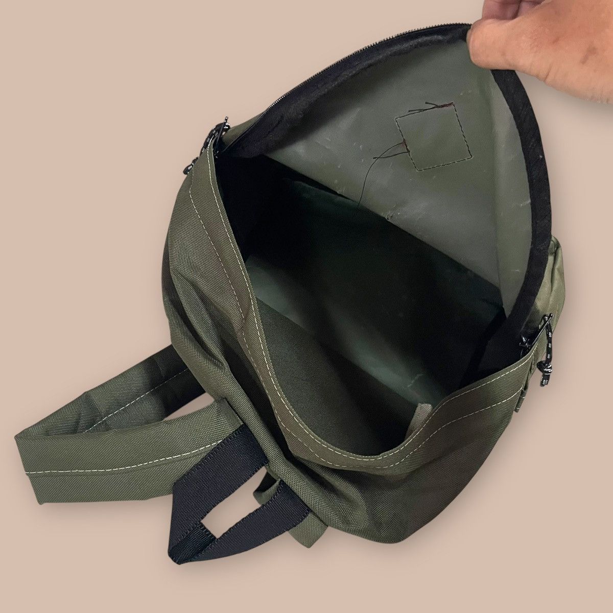 Undercover OG90's-2000's UNDERCOVER Military Green Backpack Size ONE SIZE - 11 Thumbnail