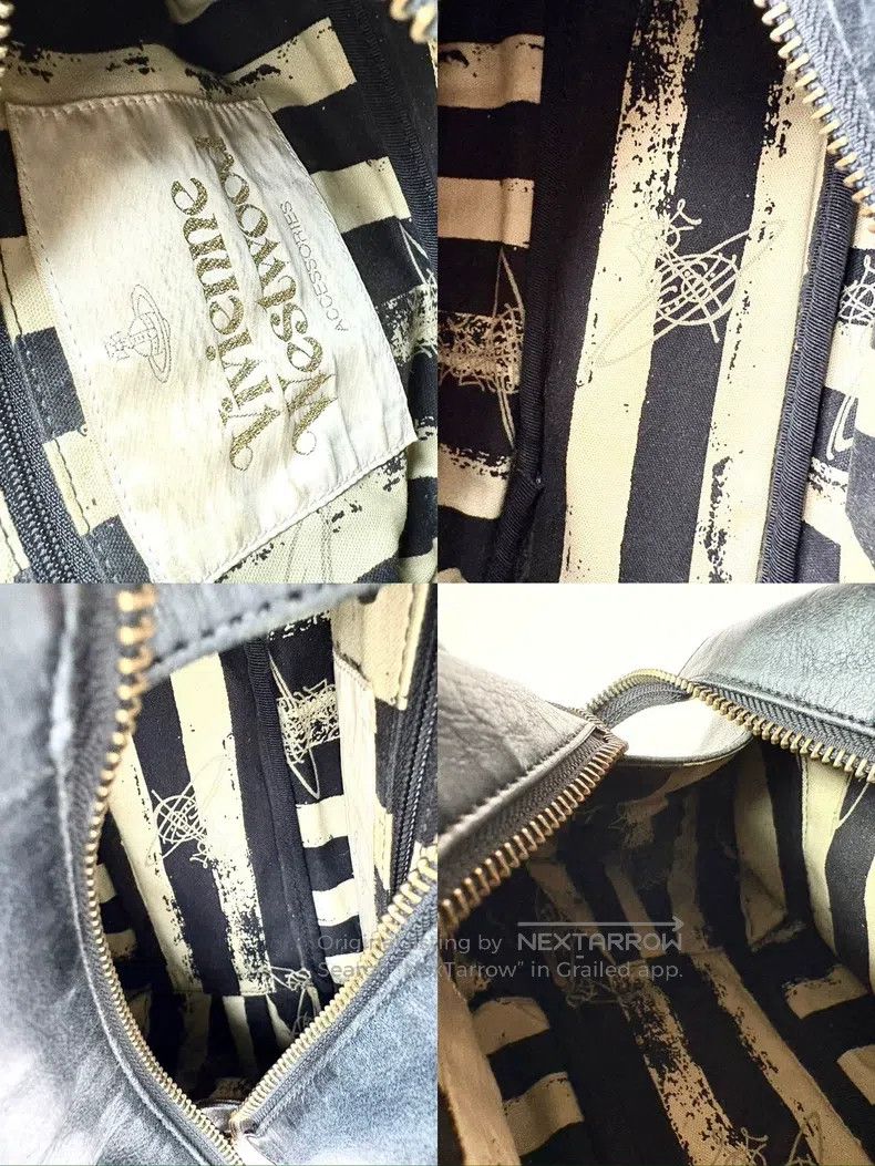 Vivienne Westwood Vivienne Westwood size os Vintage black bow waxed leather w Size ONE SIZE - 9 Thumbnail