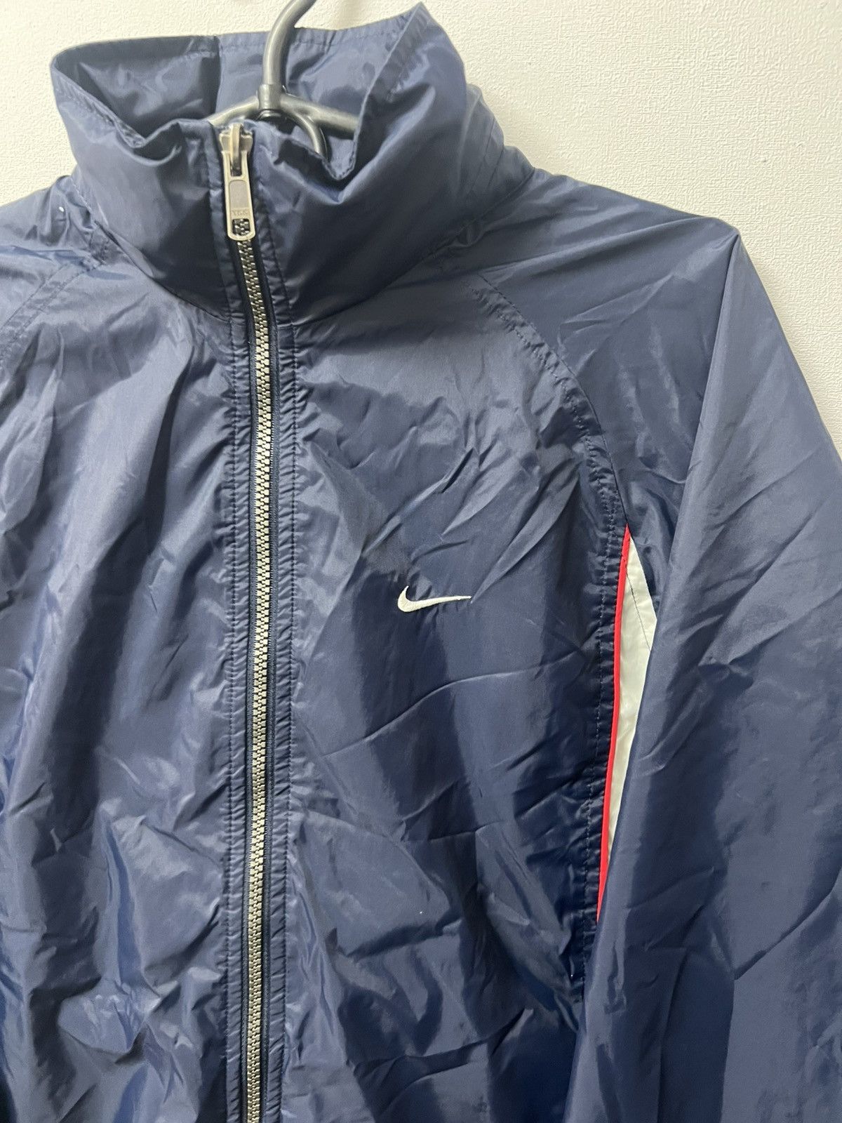 Nike Vintage Nike Nylon Jacket 90’s Drill Y2K Swoosh Size US S / EU 44-46 / 1 - 2 Thumbnail