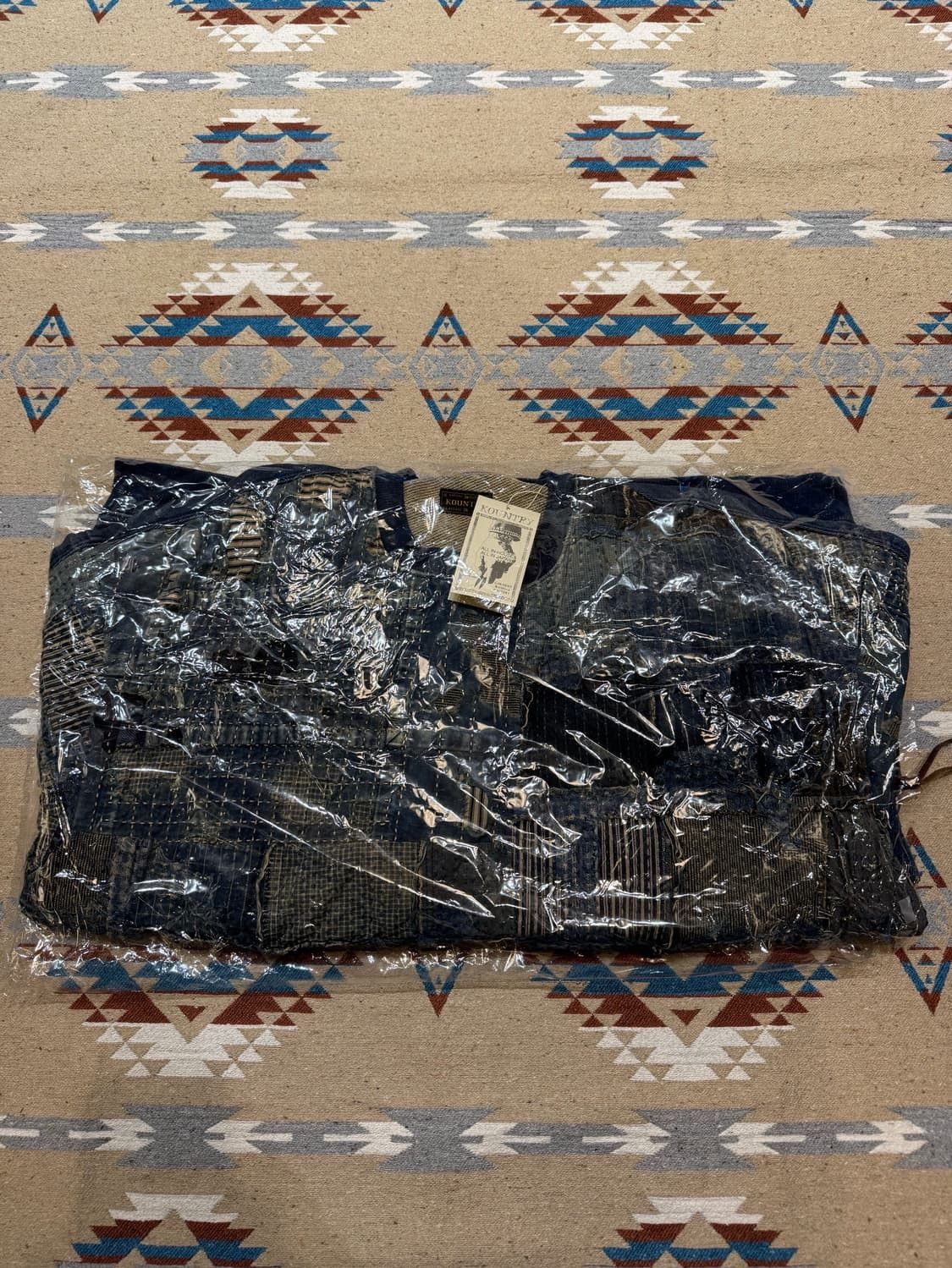 Kapital Kapital Boro Indigo Two Tone Sweatshirt Size US L / EU 52-54 / 3 - 7 Thumbnail