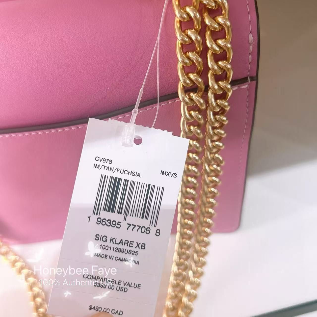 Coach Klare Crossbody Bag In Signature Canvas CV978 Size ONE SIZE - 5 Thumbnail