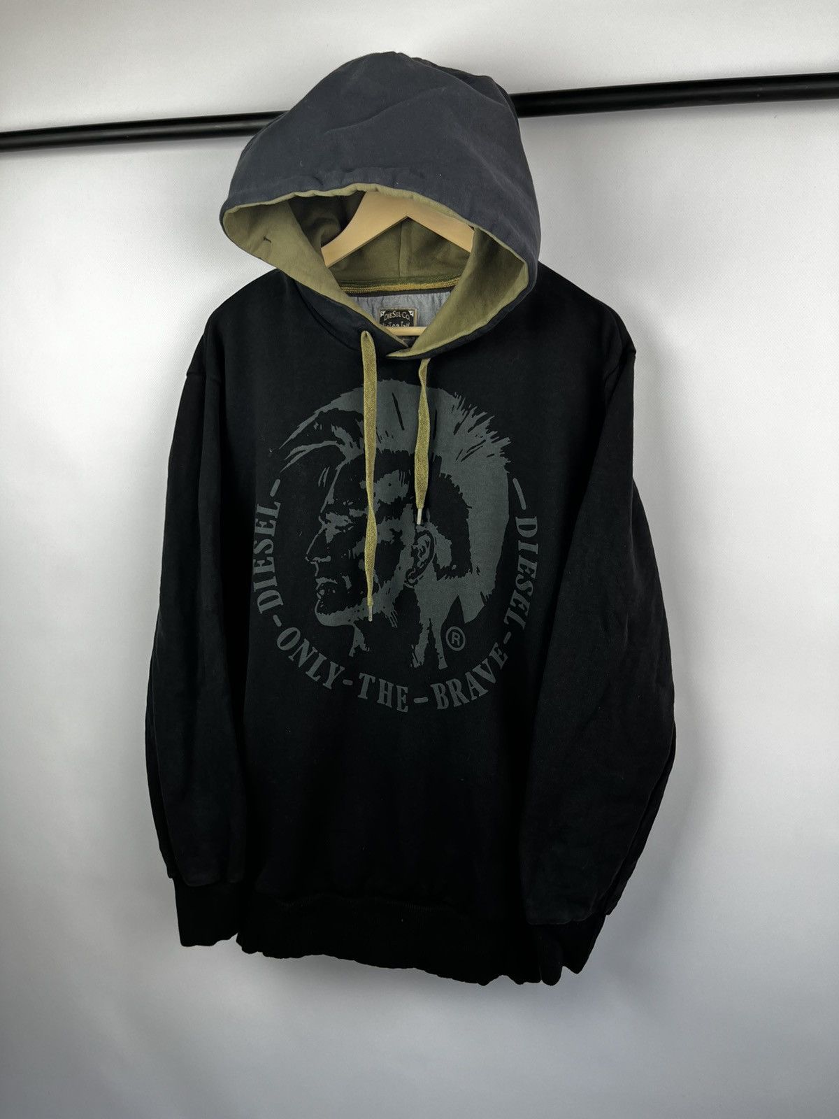 Diesel Diesel punk hoodie vintage big logo y2k Size US XXL / EU 58 / 5 - 5 Thumbnail