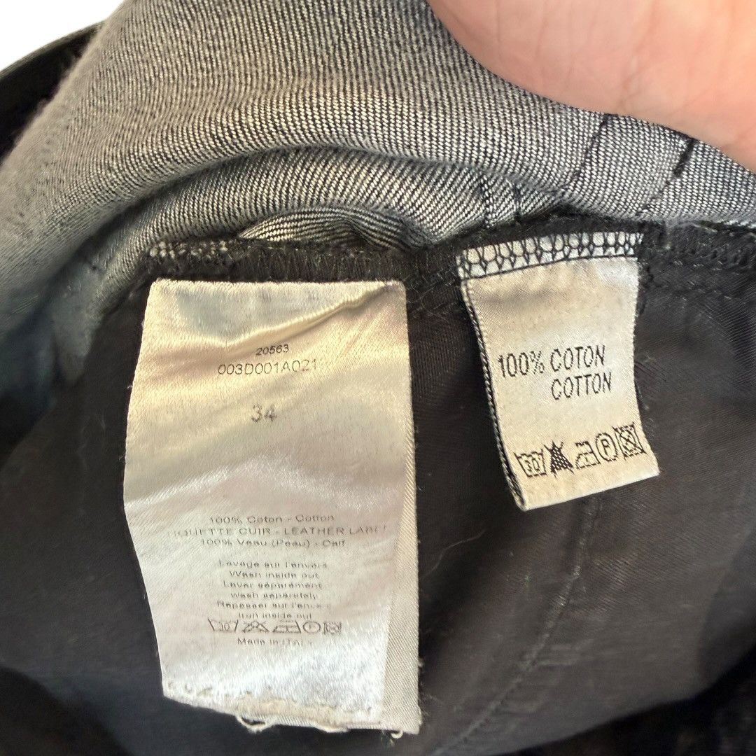 Dior Dior Homme Black Denim 34 35 Size US 35 - 4 Thumbnail