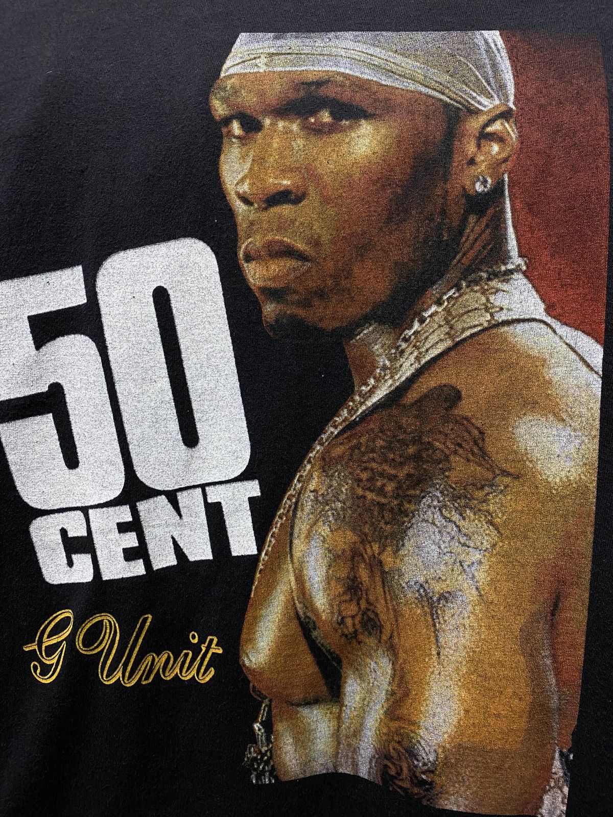 Rap Tees Vintage 00’ 50 Cent Rap T-Shirt Adult Medium Size US M / EU 48-50 / 2 - 6 Thumbnail