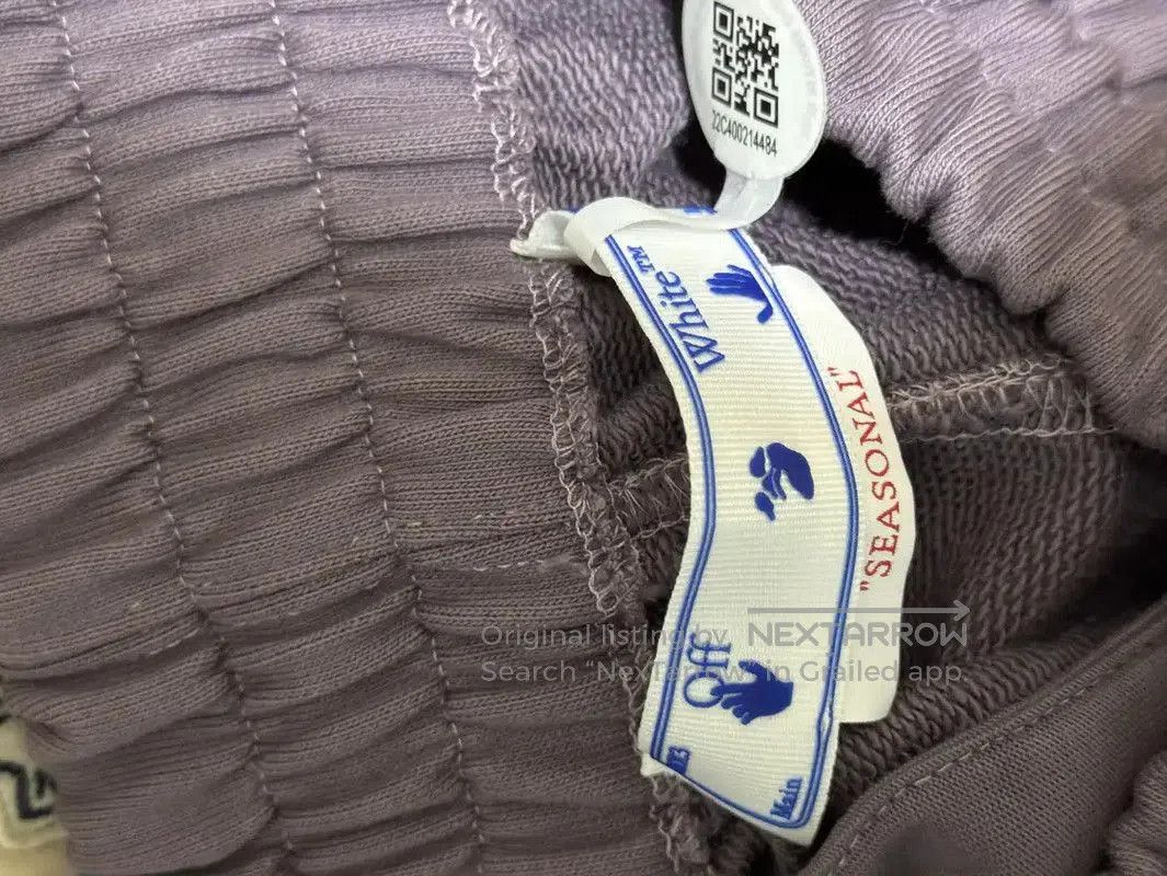 Off-White Off-White Men's Purple Casual Pants . Size US 34 / EU 50 - 3 Thumbnail