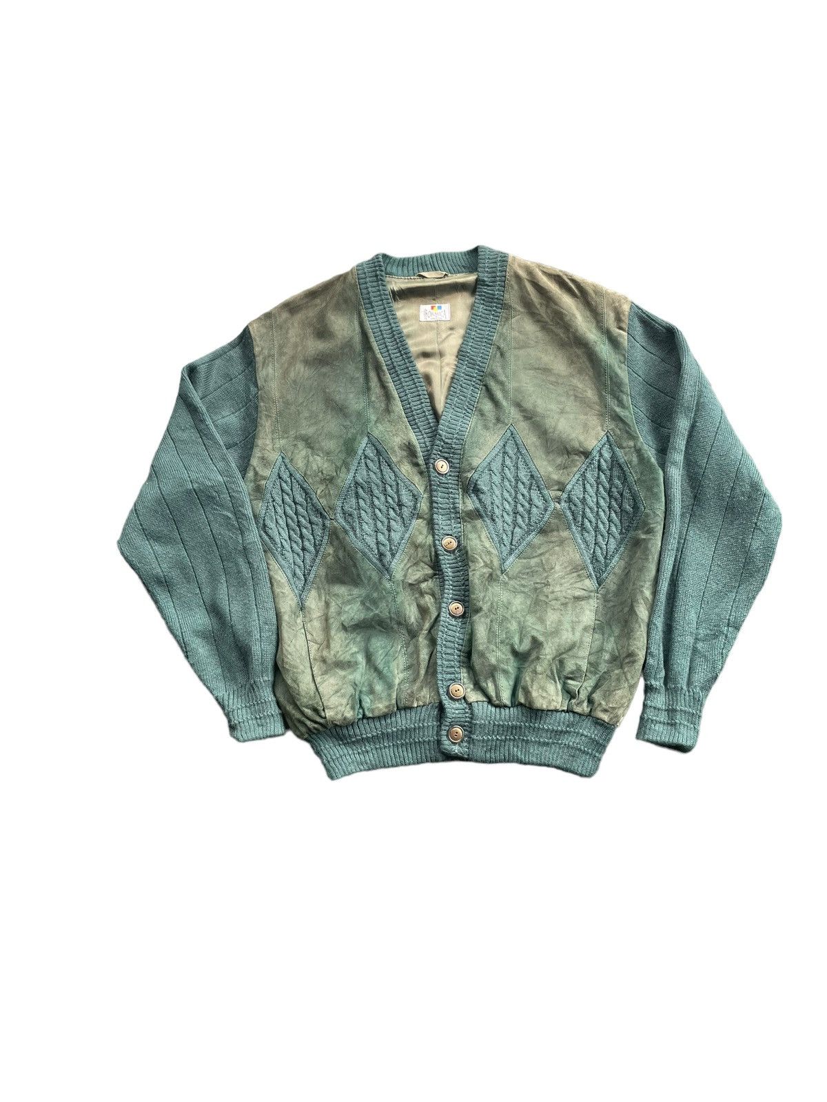 Vintage Formica Leather Sweater