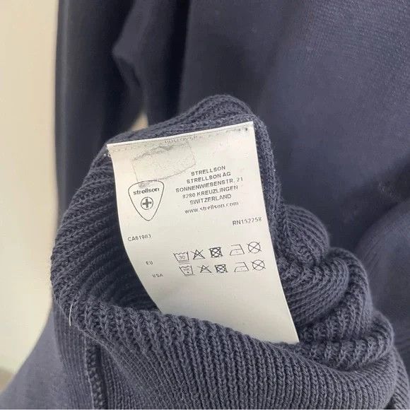 Strellson Strellson Anton Mercerized Cotton Knit Crewneck Sweater Size US S / EU 44-46 / 1 - 3 Thumbnail