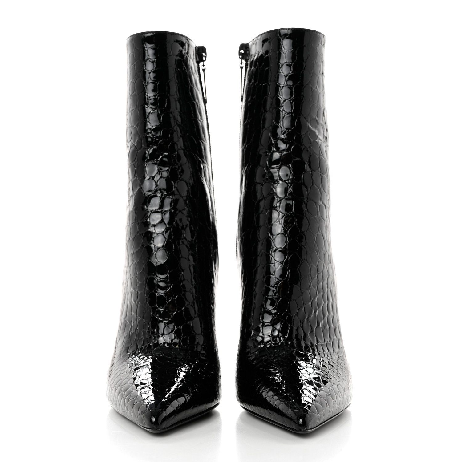 Saint Laurent Paris o1bcso1str1124 Opyum Booties in Black Size US 7 / IT 37 - 3 Thumbnail