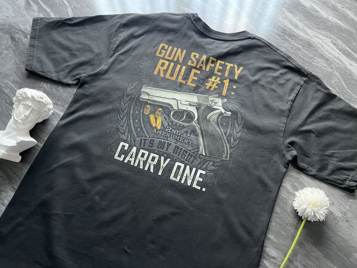 Second Amendment Shirt, Gun Safety Rule #1 Carry One It's My Rights