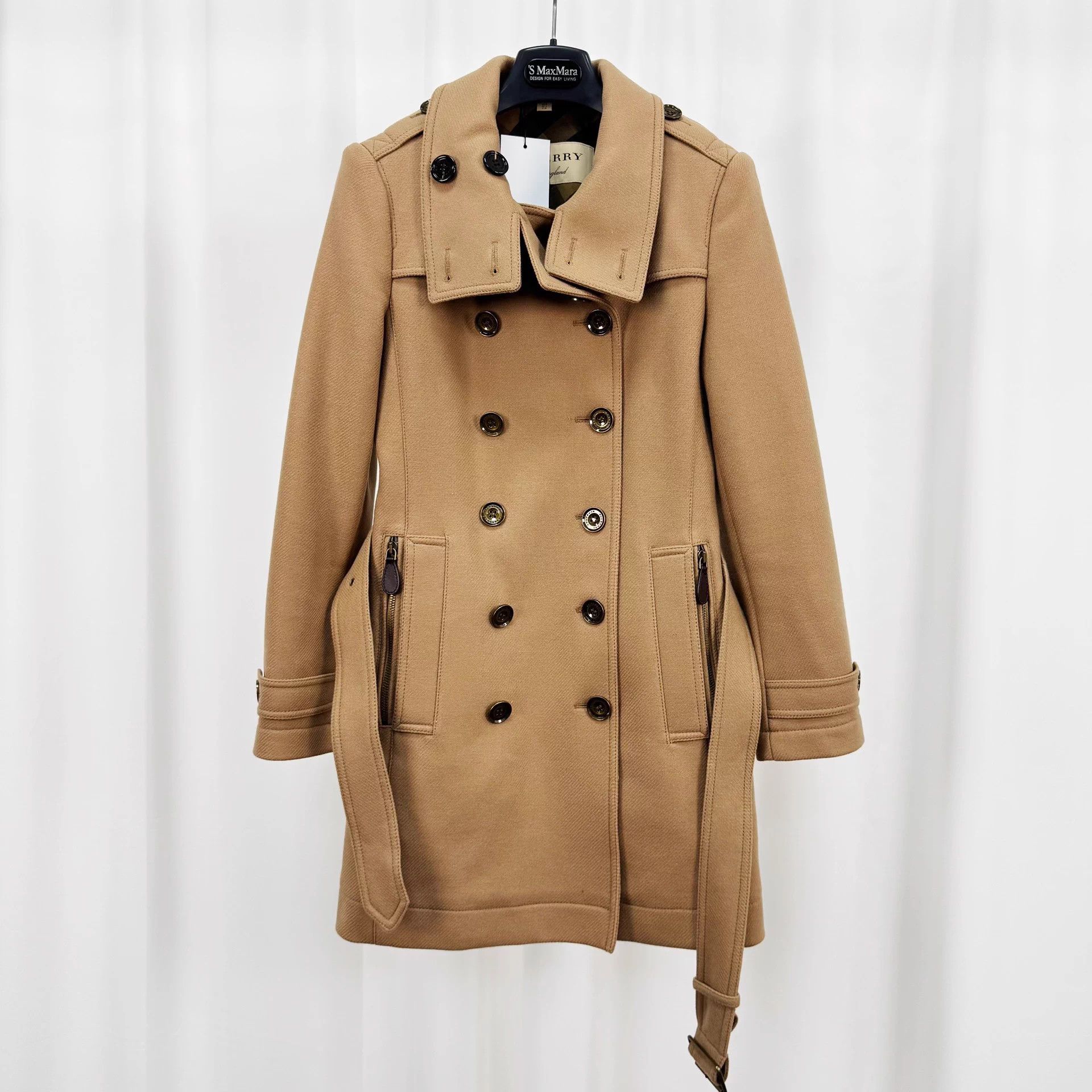 Burberry Burberry double-breasted wool coat UK6 99 new Size XS / US 0-2 / IT 36-38 - 1 Thumbnail