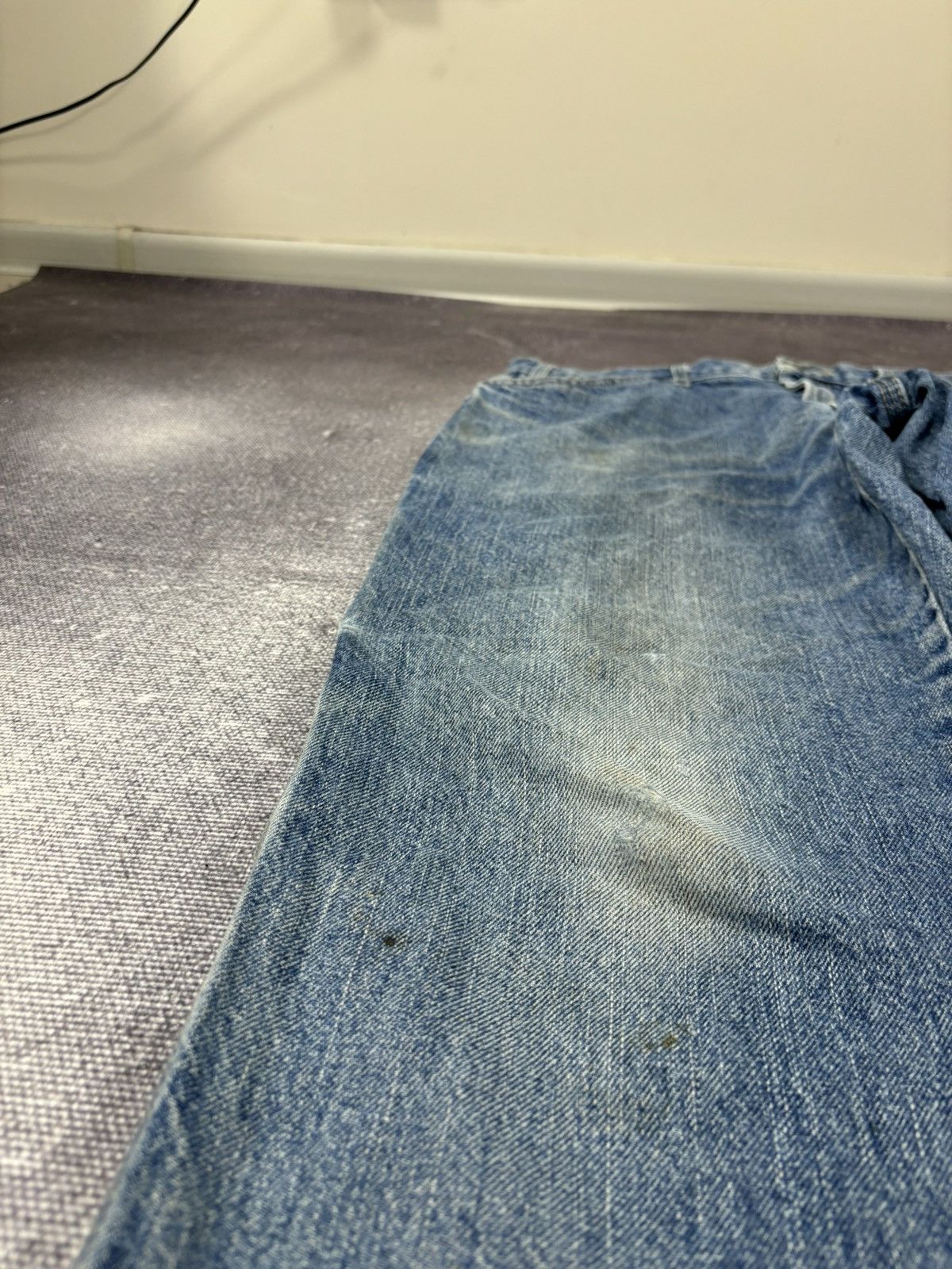 Dickies Vintage Dickies Faded Blue Denim Work Hype Baggy Jeans Size US 36 / EU 52 - 12 Thumbnail