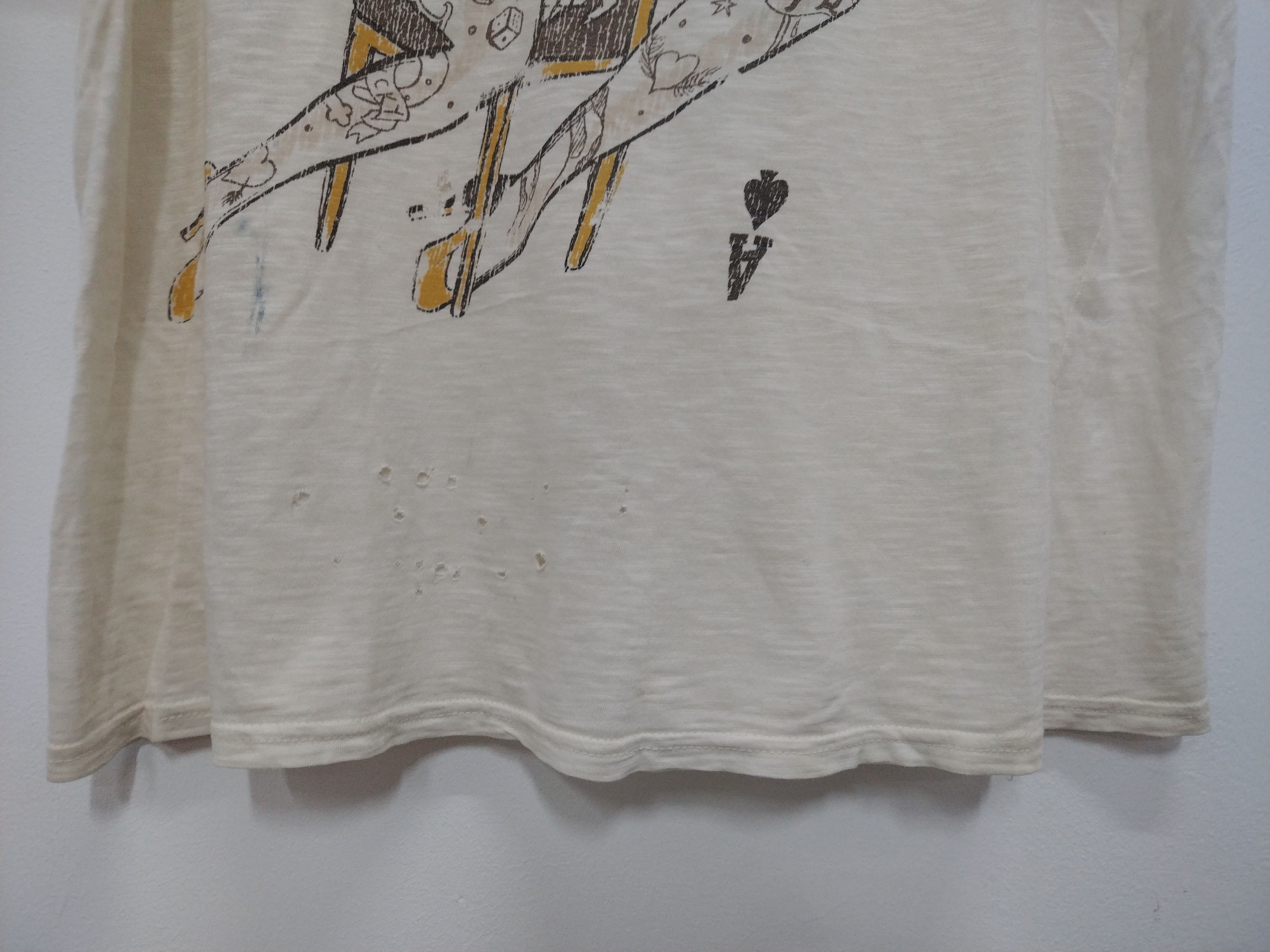 Hysteric Glamour CRAZY SICK RARE ACE LADY BIG PRINT TEE Size US L / EU 52-54 / 3 - 4 Thumbnail