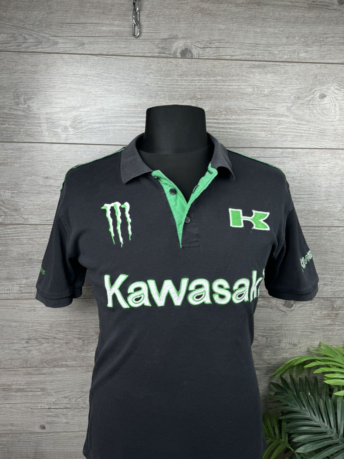 Japanese Brand × NASCAR Polo Kawasaki Moto Racing size XL Size US XL / EU 56 / 4 - 3 Thumbnail
