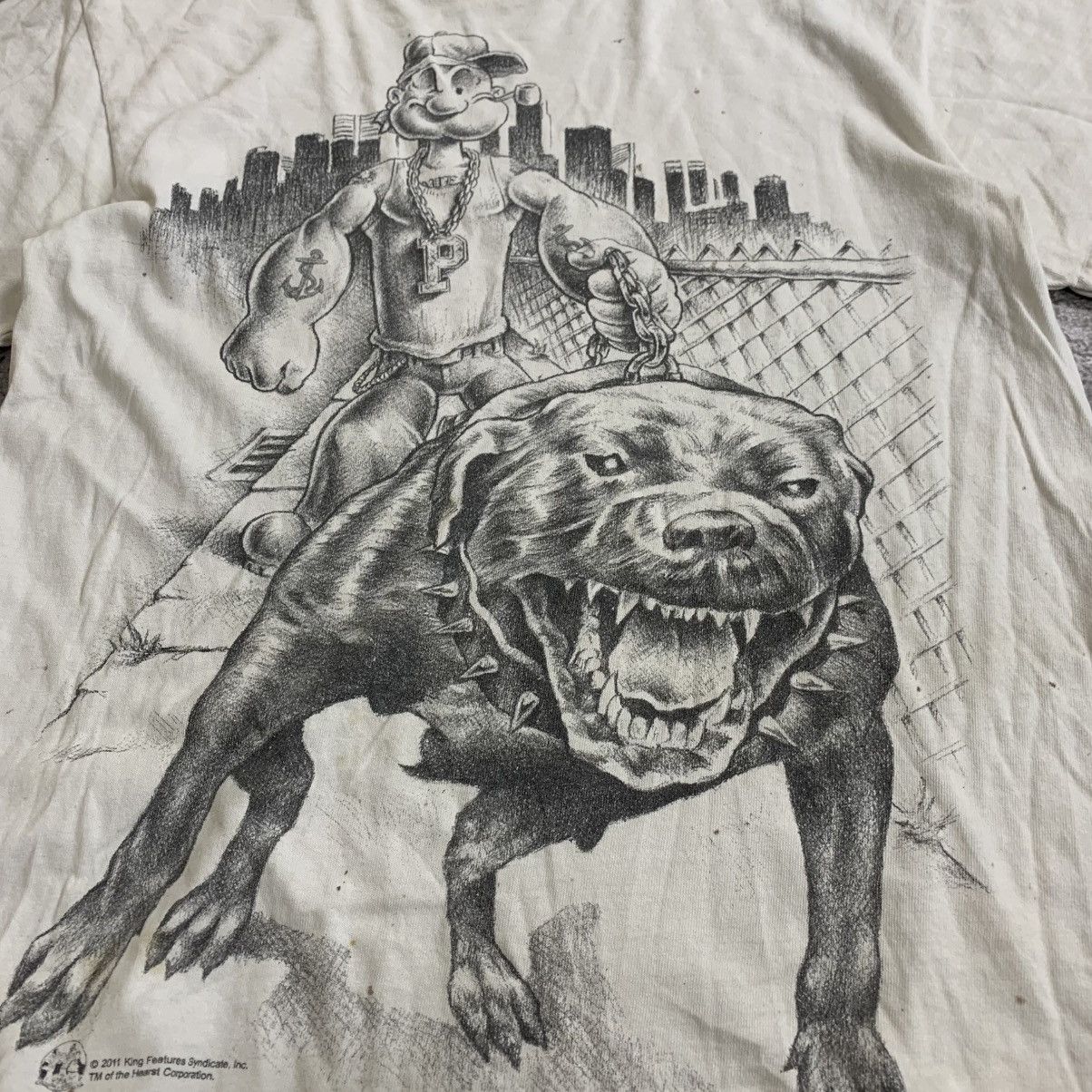 Rap Tees Vintage popaye Size US M / EU 48-50 / 2 - 2 Thumbnail