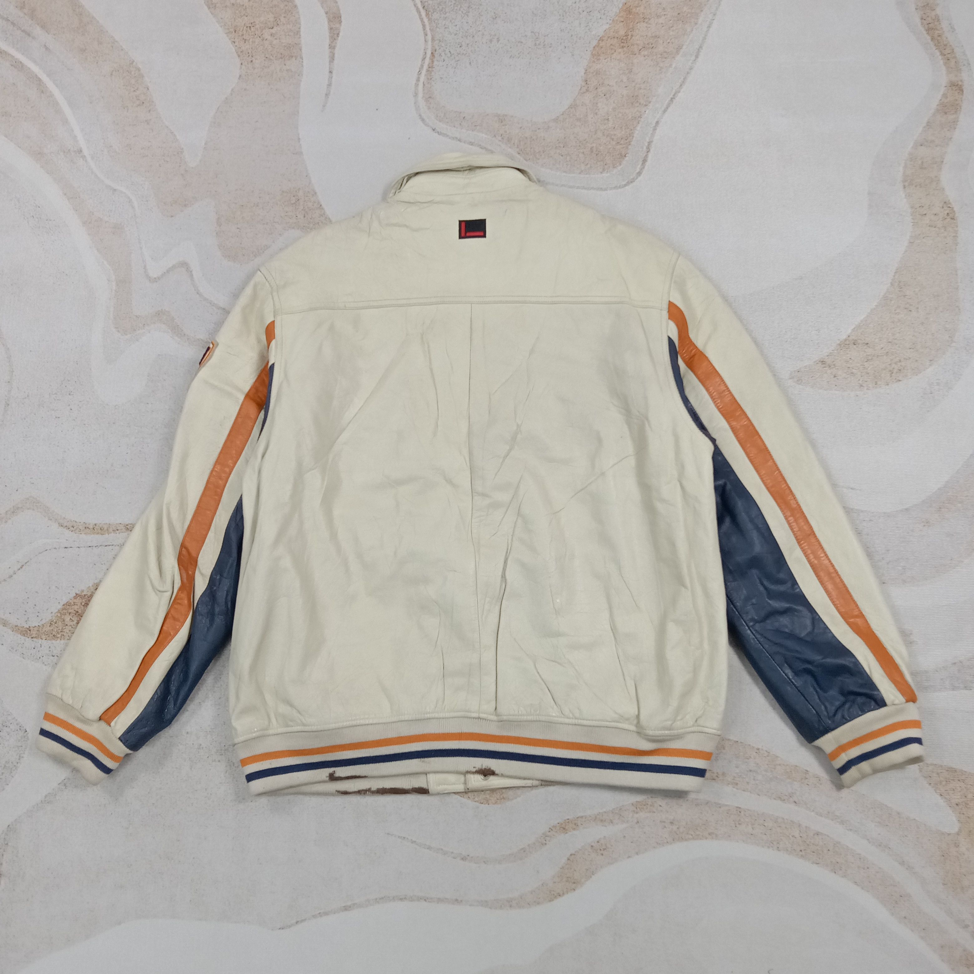 Fubu FUBU American Hip Hop 90's Leather Jacket C286N4 Size US L / EU 52-54 / 3 - 5 Thumbnail