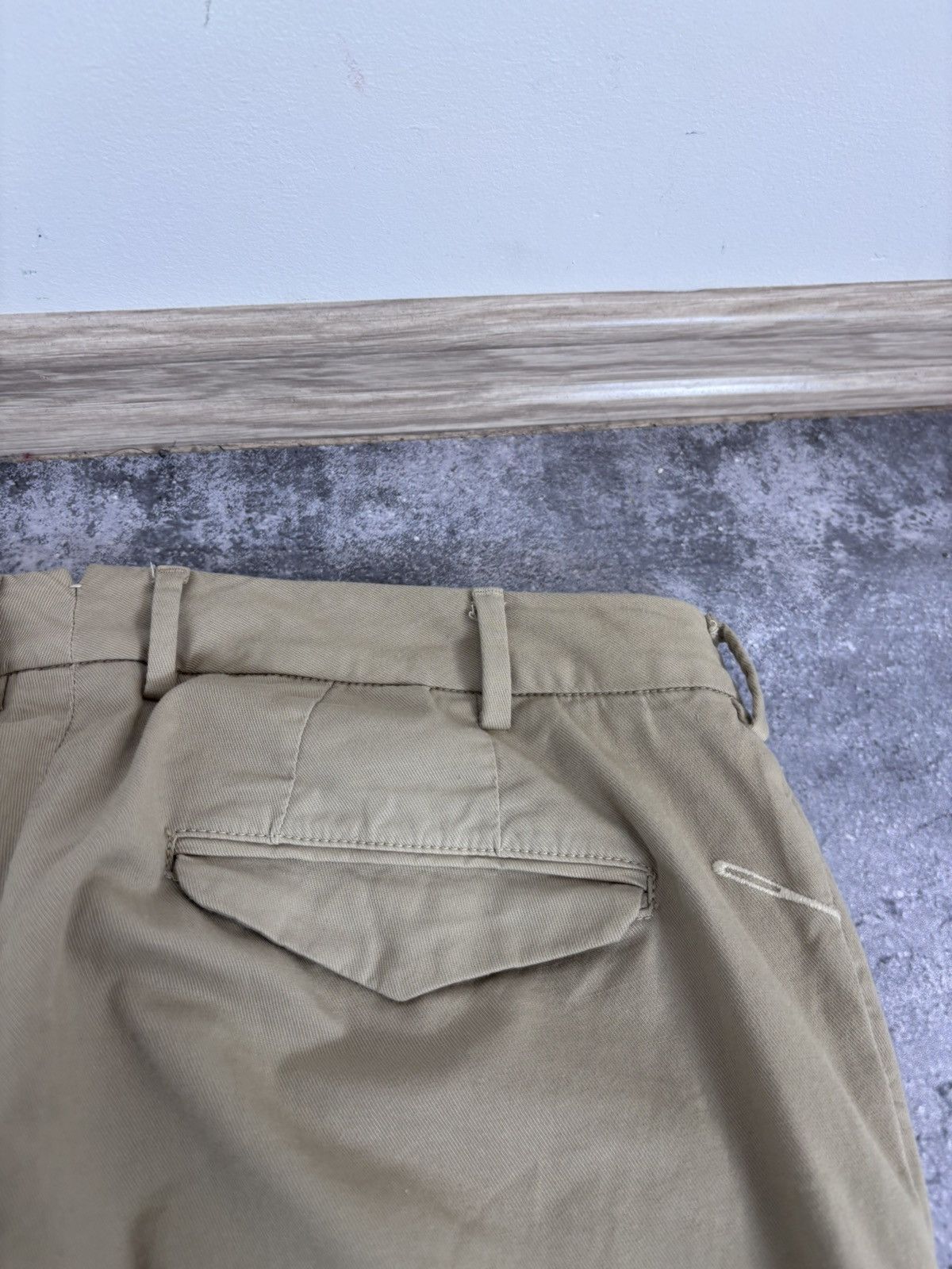 Other Cruna Men’s Beige Brown Chino Pants Trousers Cotton Blend Size US 34 / EU 50 - 19 Thumbnail